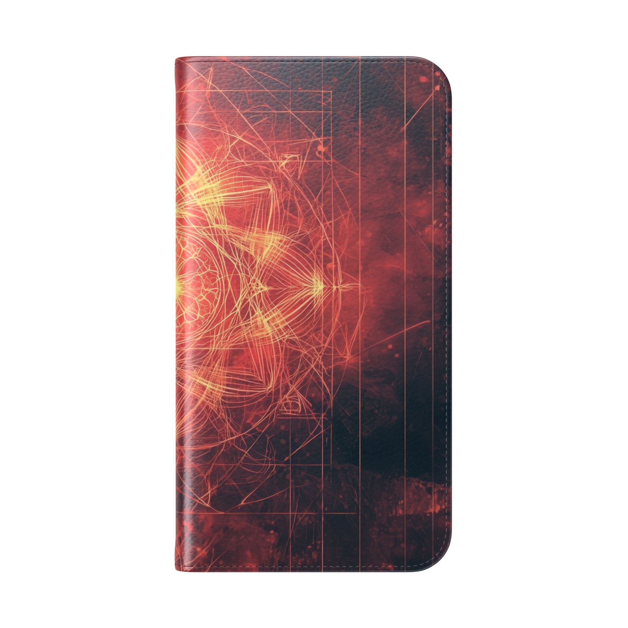 Glowing Mandala - iPhone 16 Max Case - Wallet