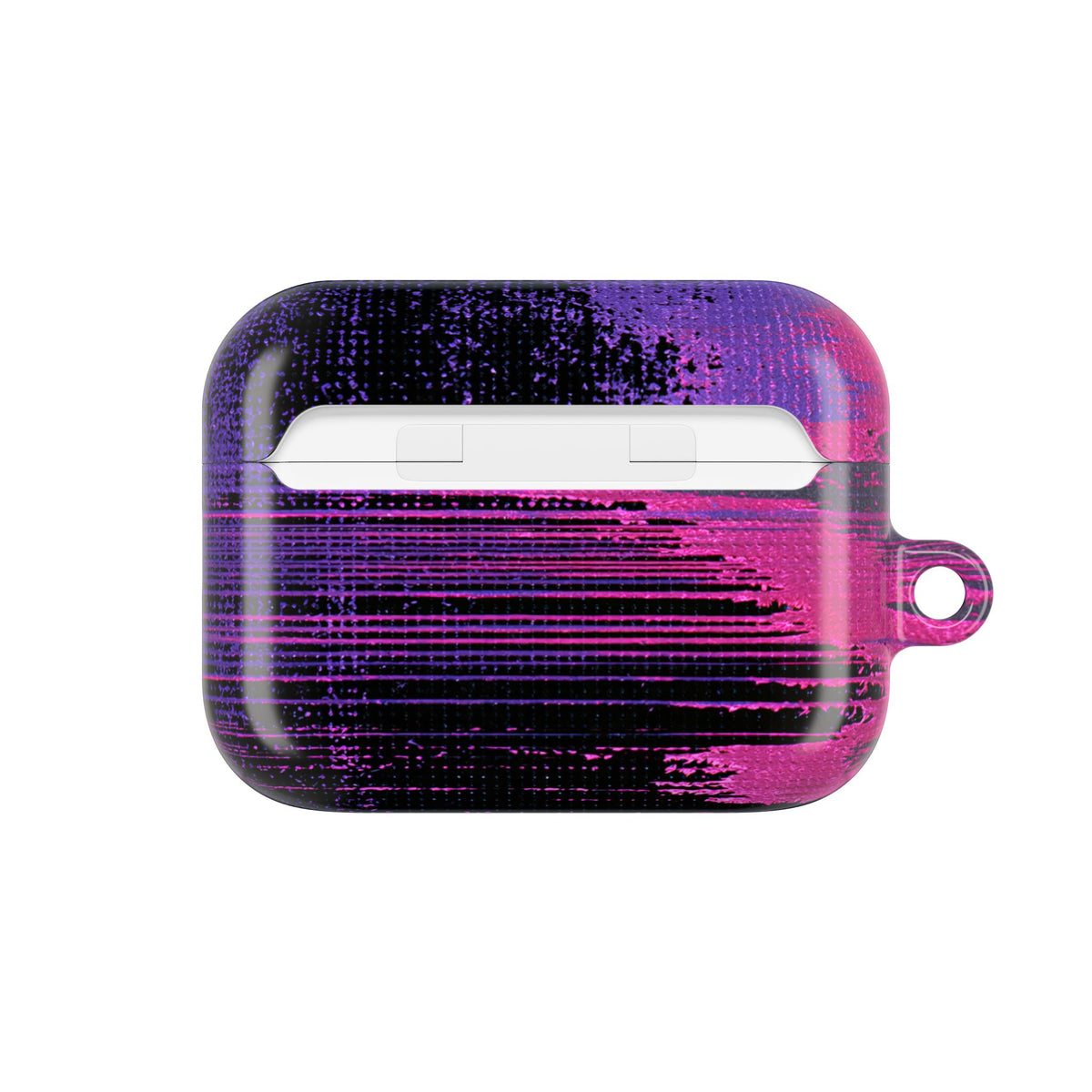 Neon Signal Shift · Hard Case for AirPods & AirPods Pro · Purple