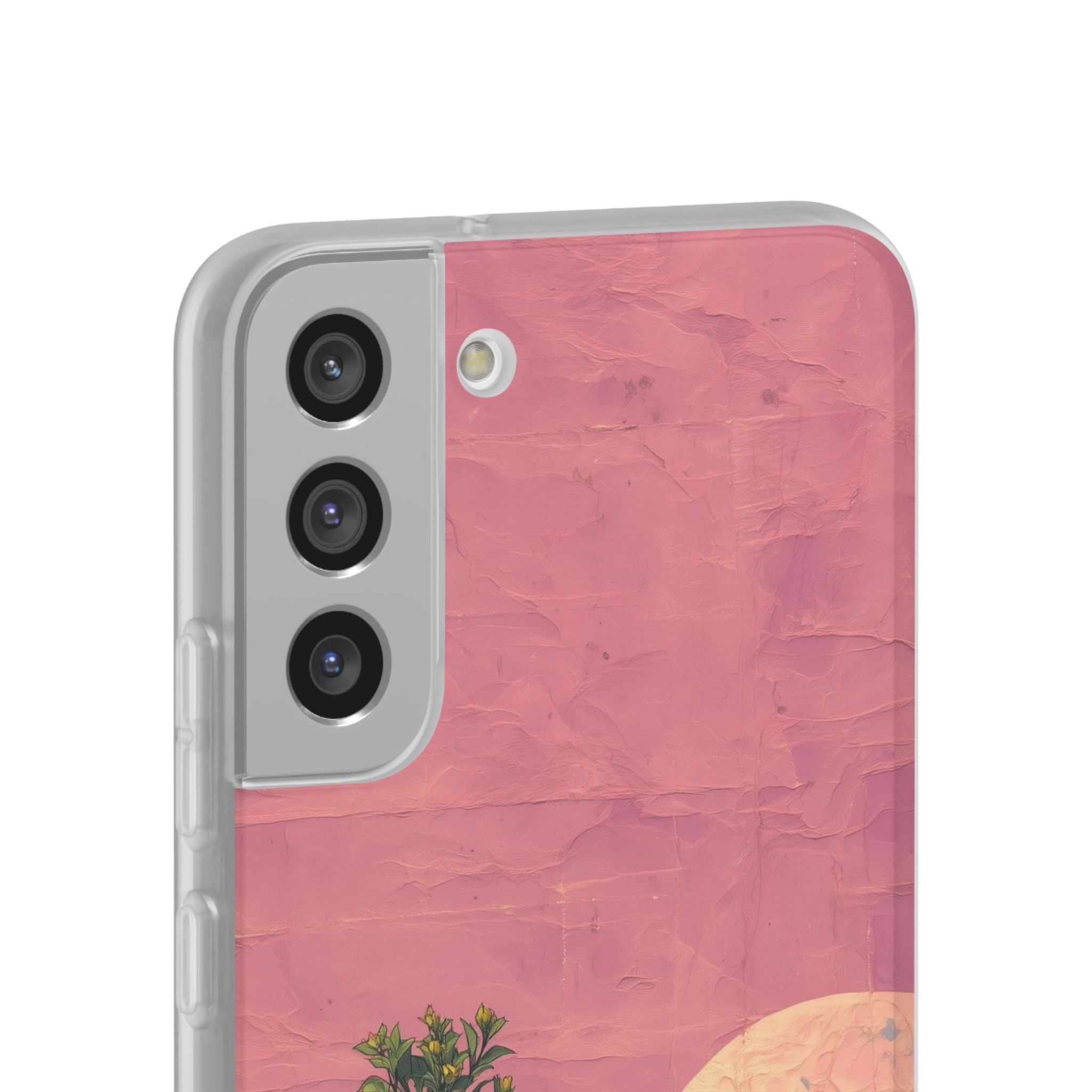 Lunar Pastel Bloom · Soft Phone Case for Samsung