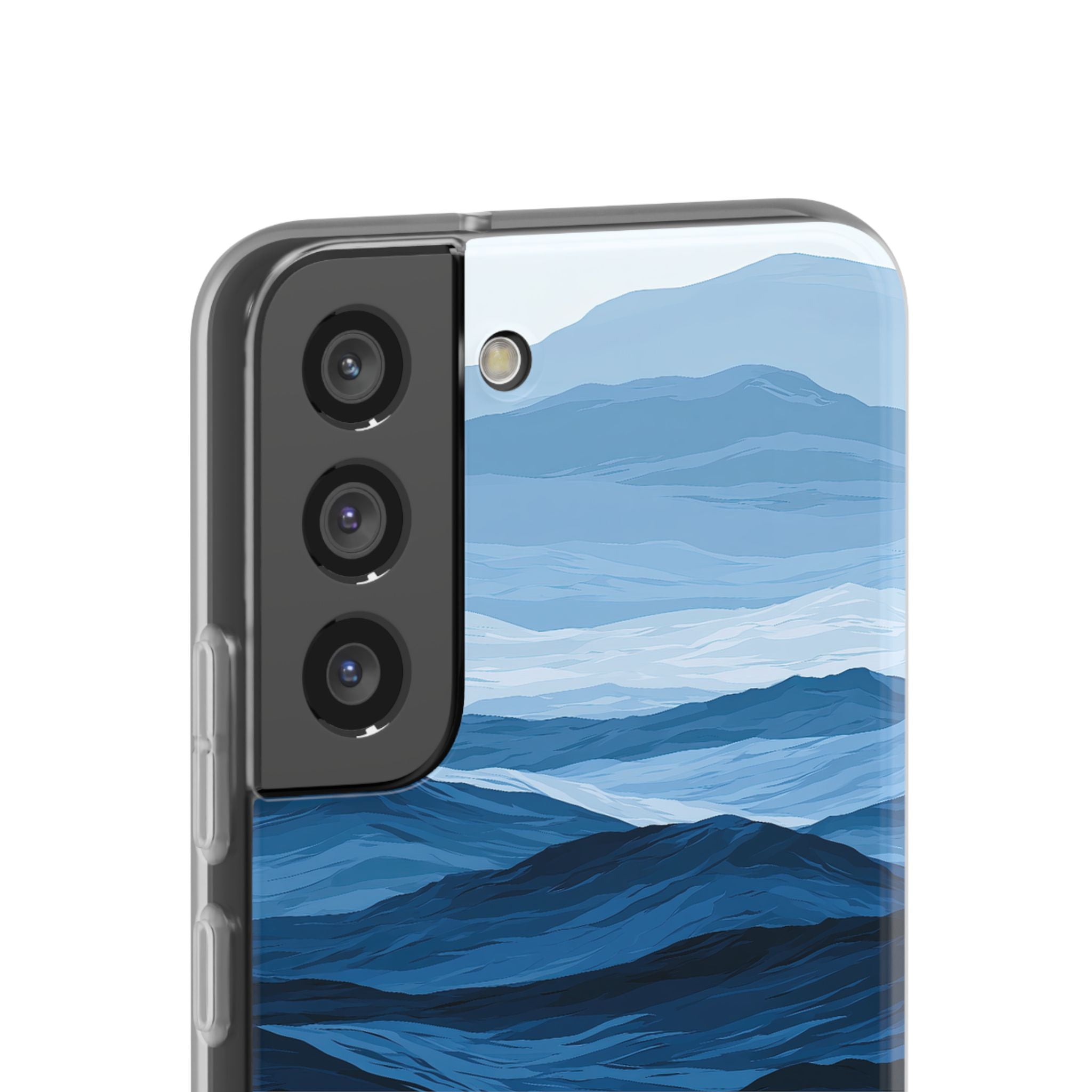 Blue Lite Phone Case for Samsung - Cobalt Ridge Tides