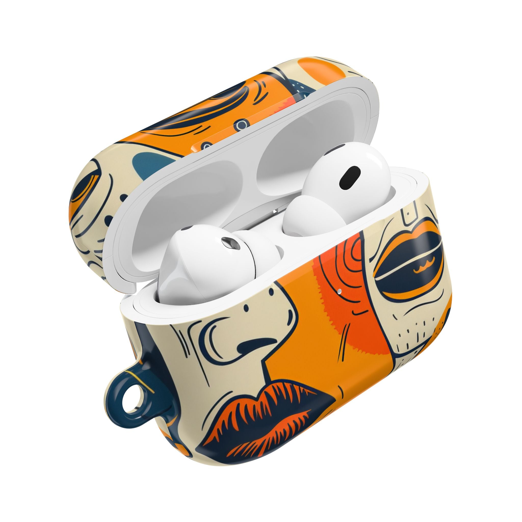 Overlapping Faces - AirPods Case