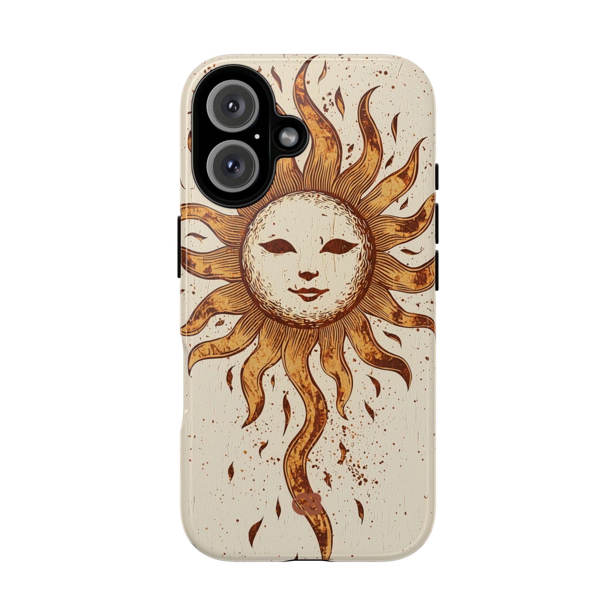 Rustic Solar Mask · Tough Phone Case for iPhone