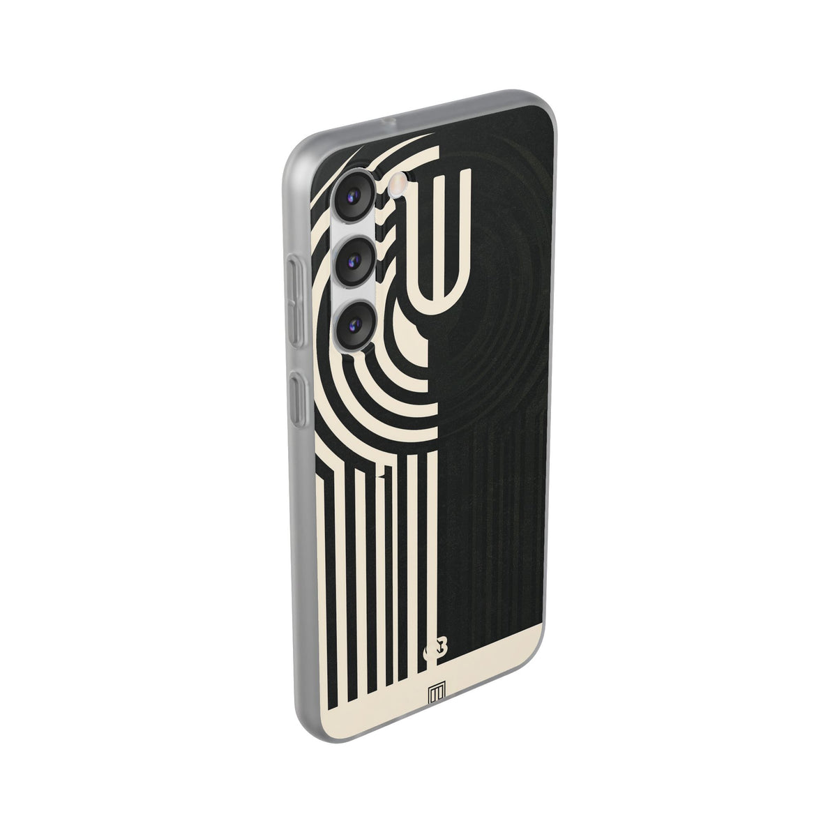 Beige Lite Phone Case for Samsung - Monolith Ivory Signal