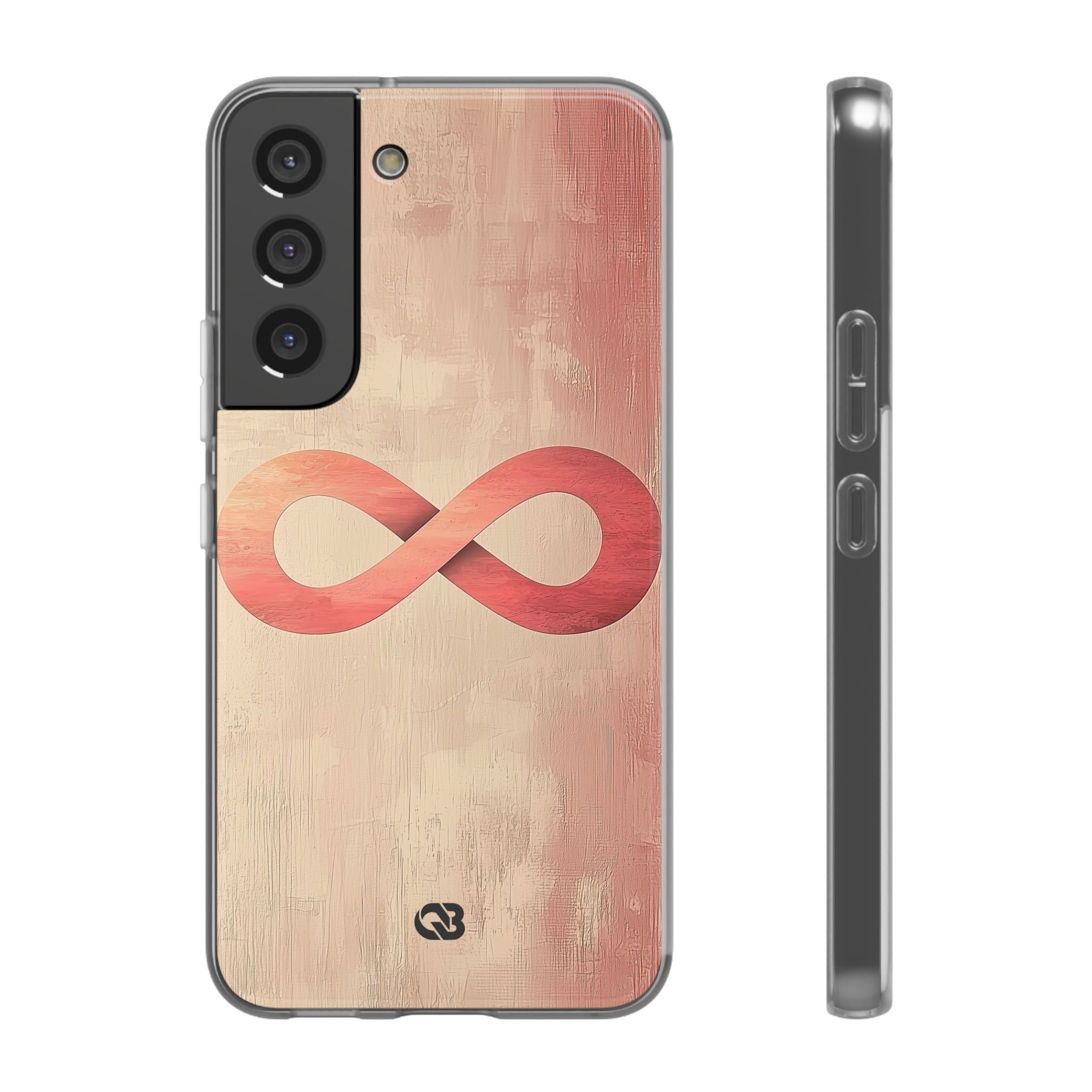 Terracotta Infinity Stroke · Soft Phone Case for Samsung