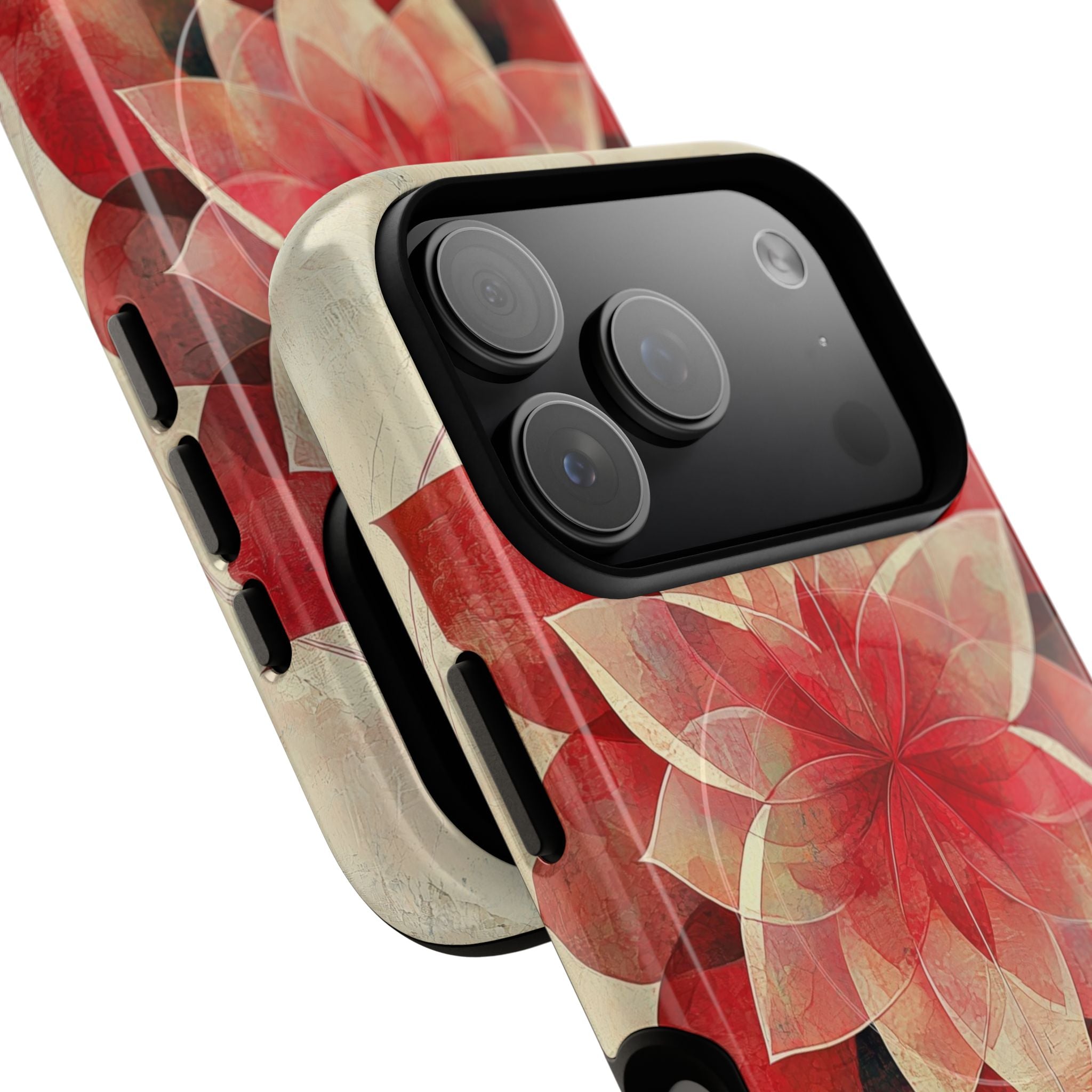 Crimson Petal Peak · Tough+ Phone Case for iPhone · Magsafe