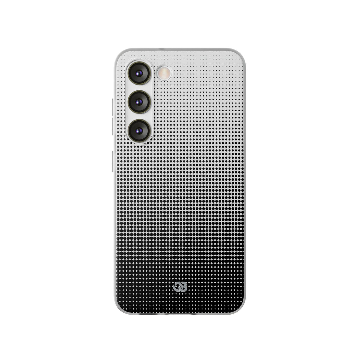 Black Lite Phone Case for Samsung - Obsidian Halftone Flux
