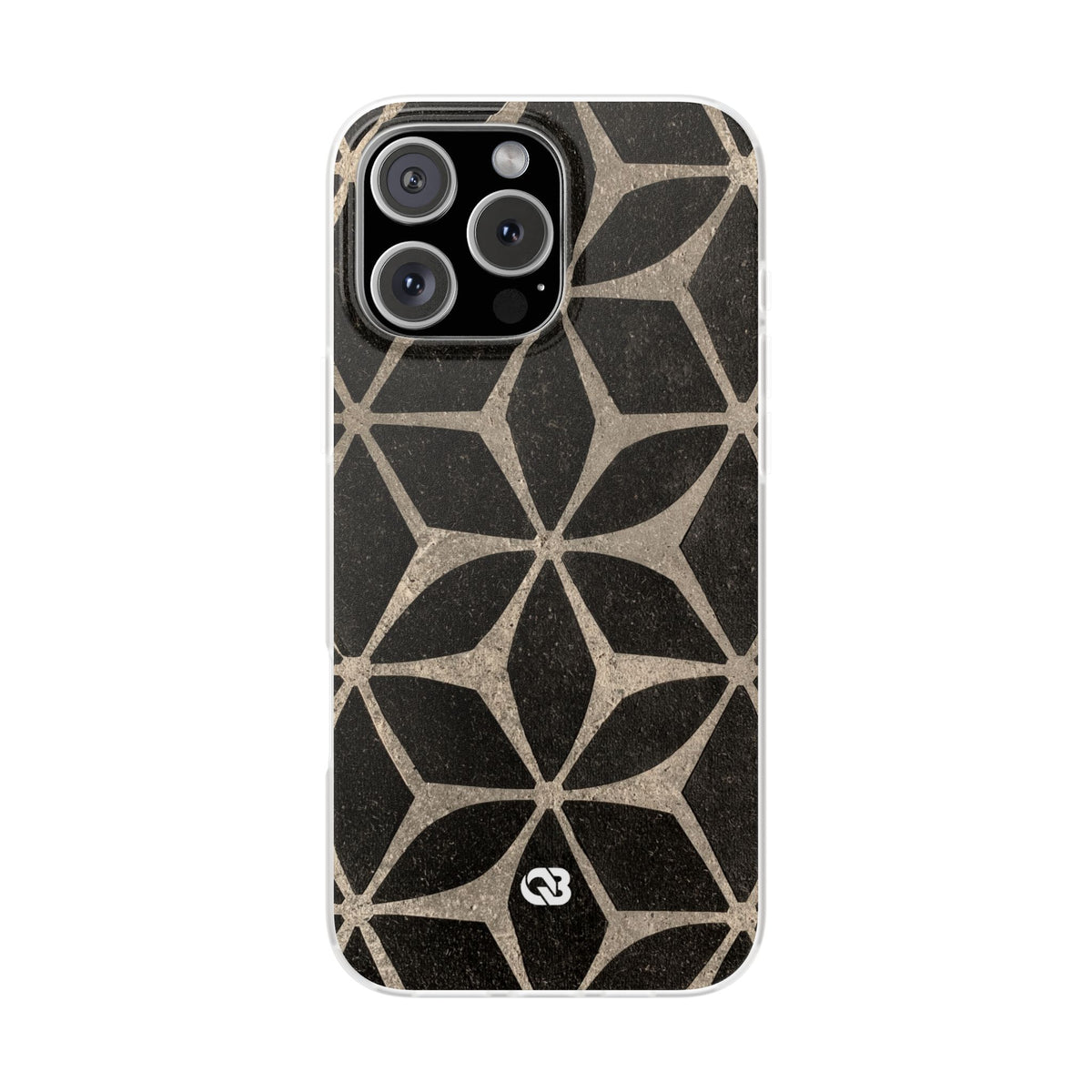 Concrete Mosaic Star · Lite Phone Case for iPhone · Black