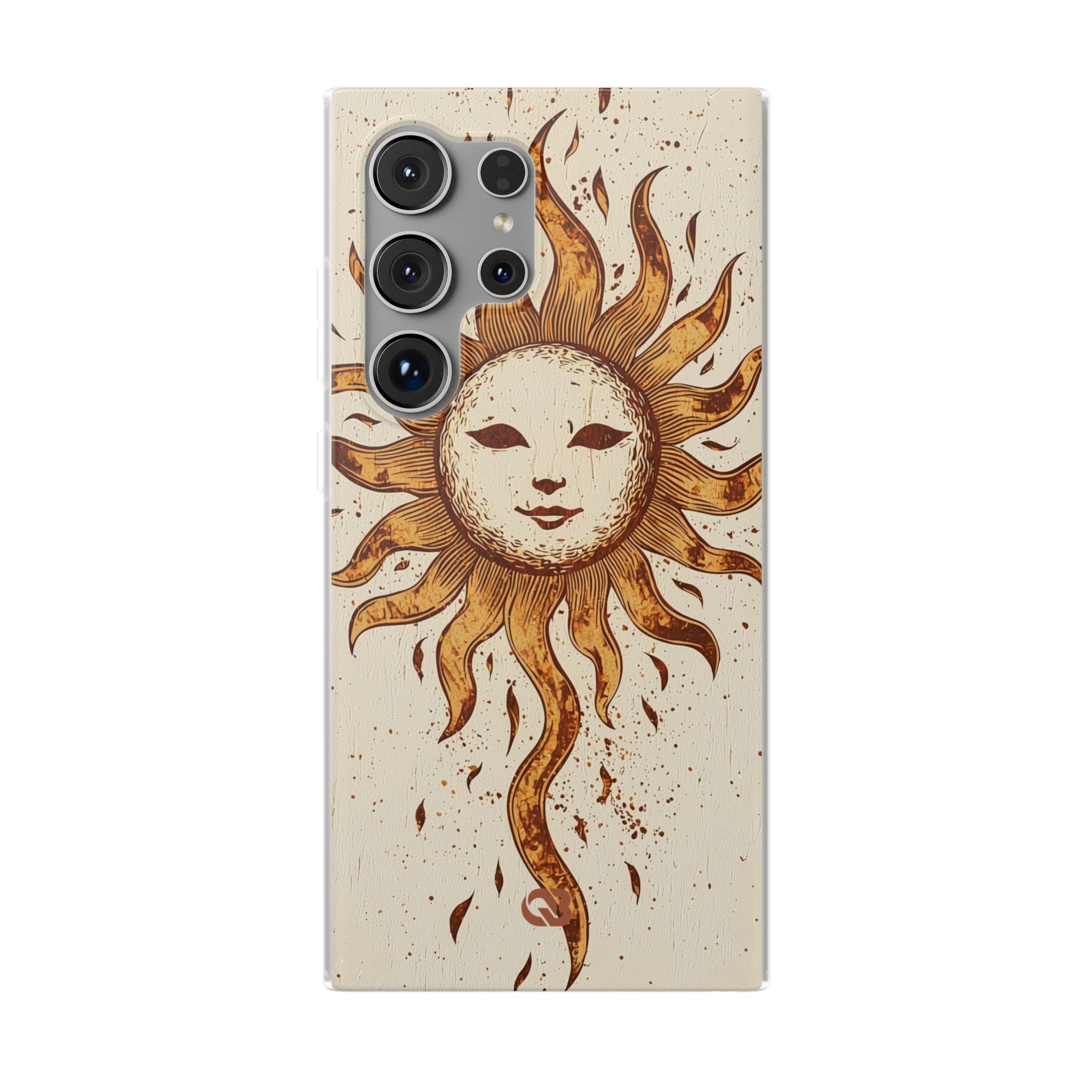 Rustic Solar Mask · Soft Phone Case for Samsung