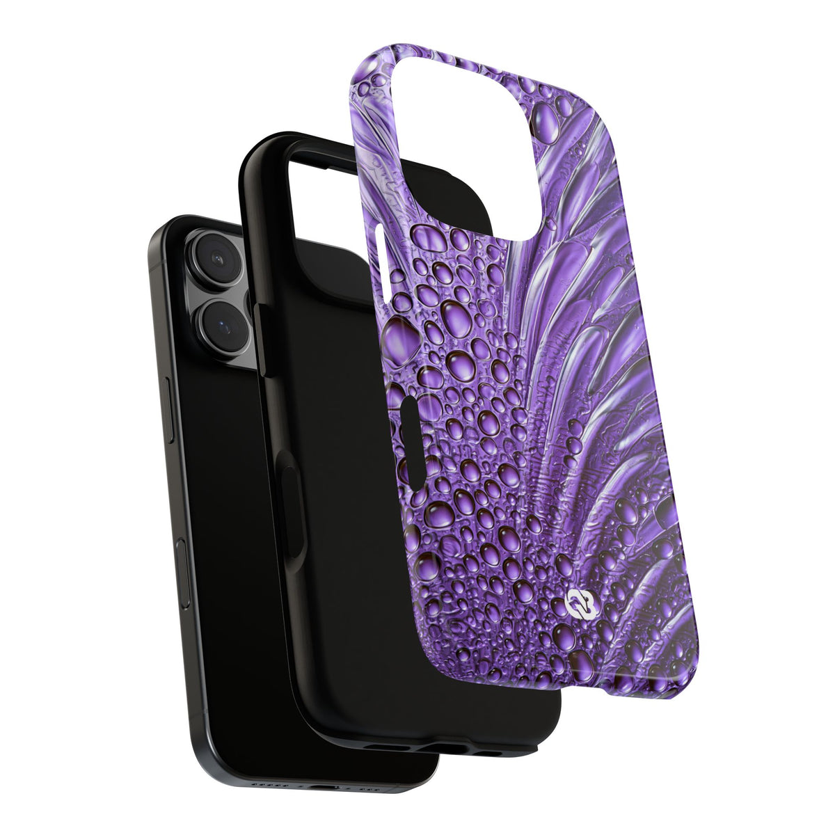 Violet Liquid Gel · Tough Phone Case for iPhone · Purple