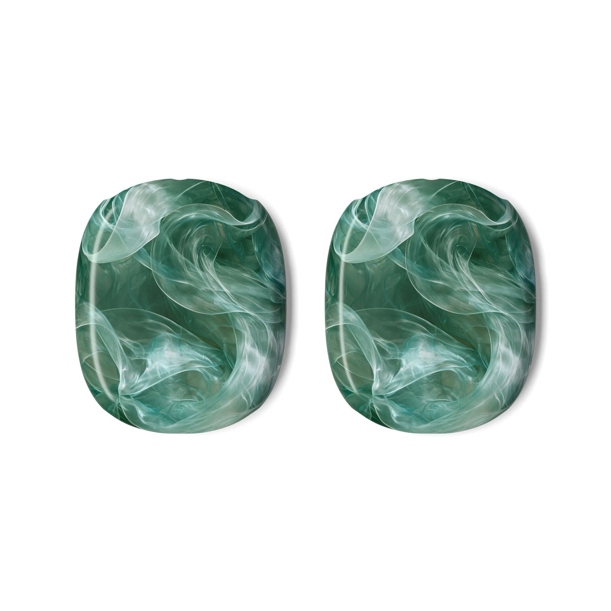 Translucent Aqua Flow · Hard Case for AirPods Max · Teal