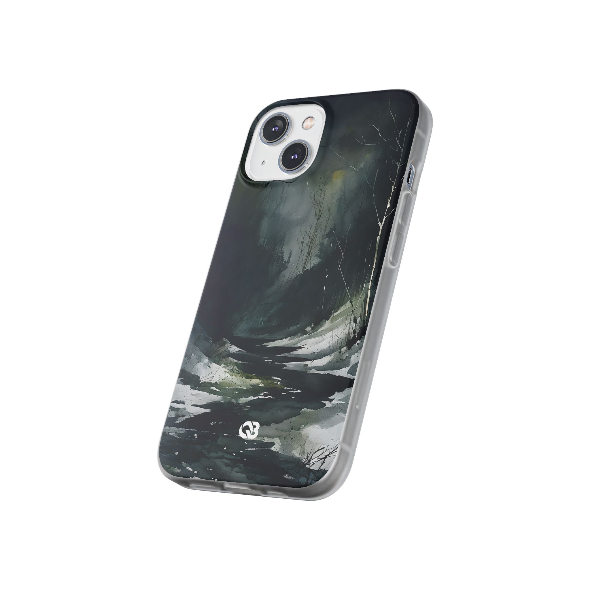 Midnight Winter Hollow · Soft Phone Case for iPhone