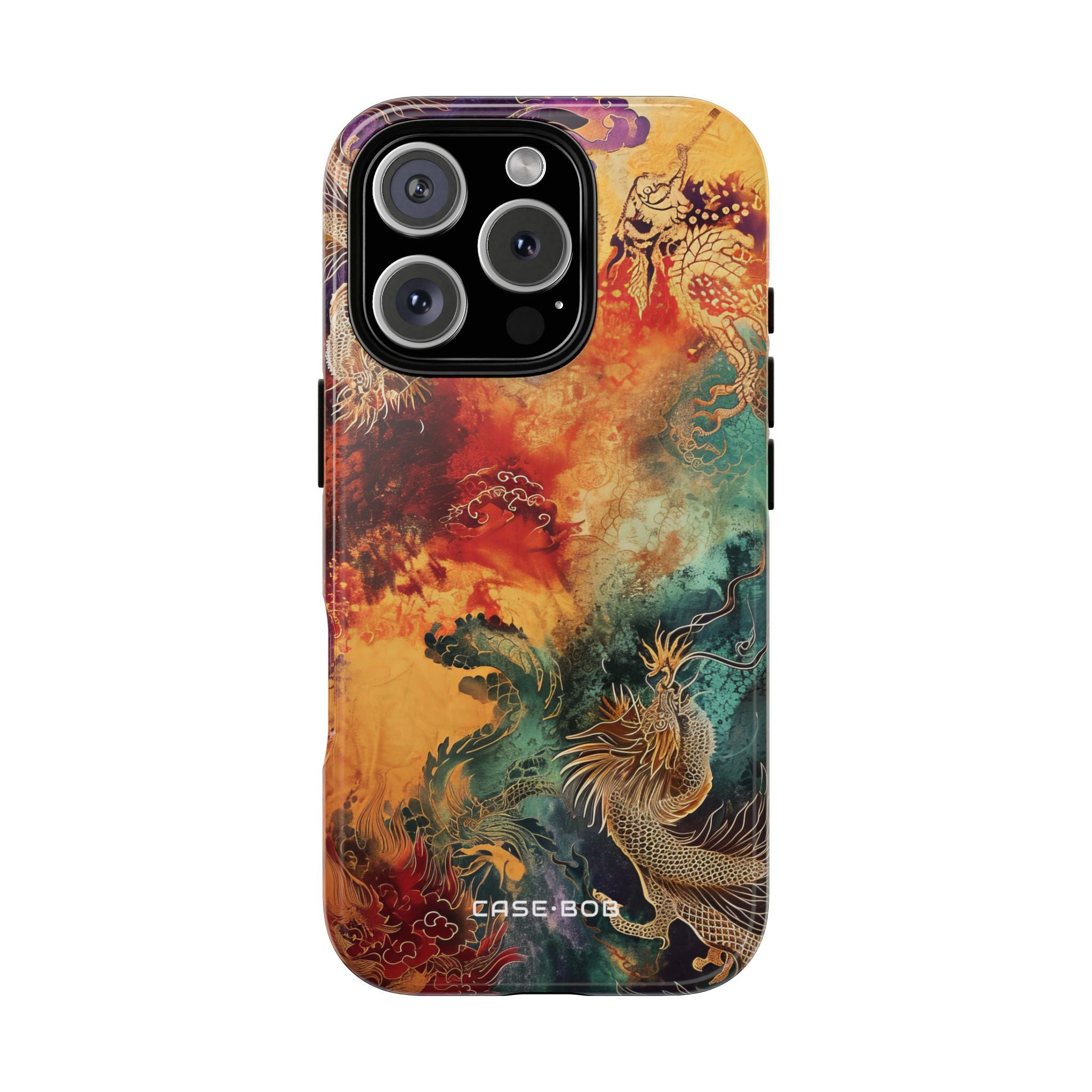 Golden Dragons iPhone 16 Pro Case - Tough