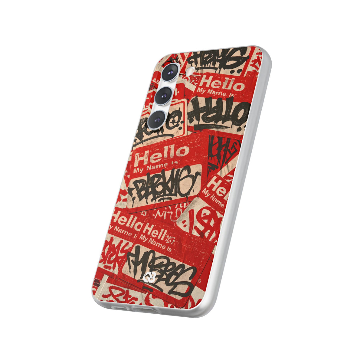 Slap Tag Collage · Lite Phone Case for Samsung · Red
