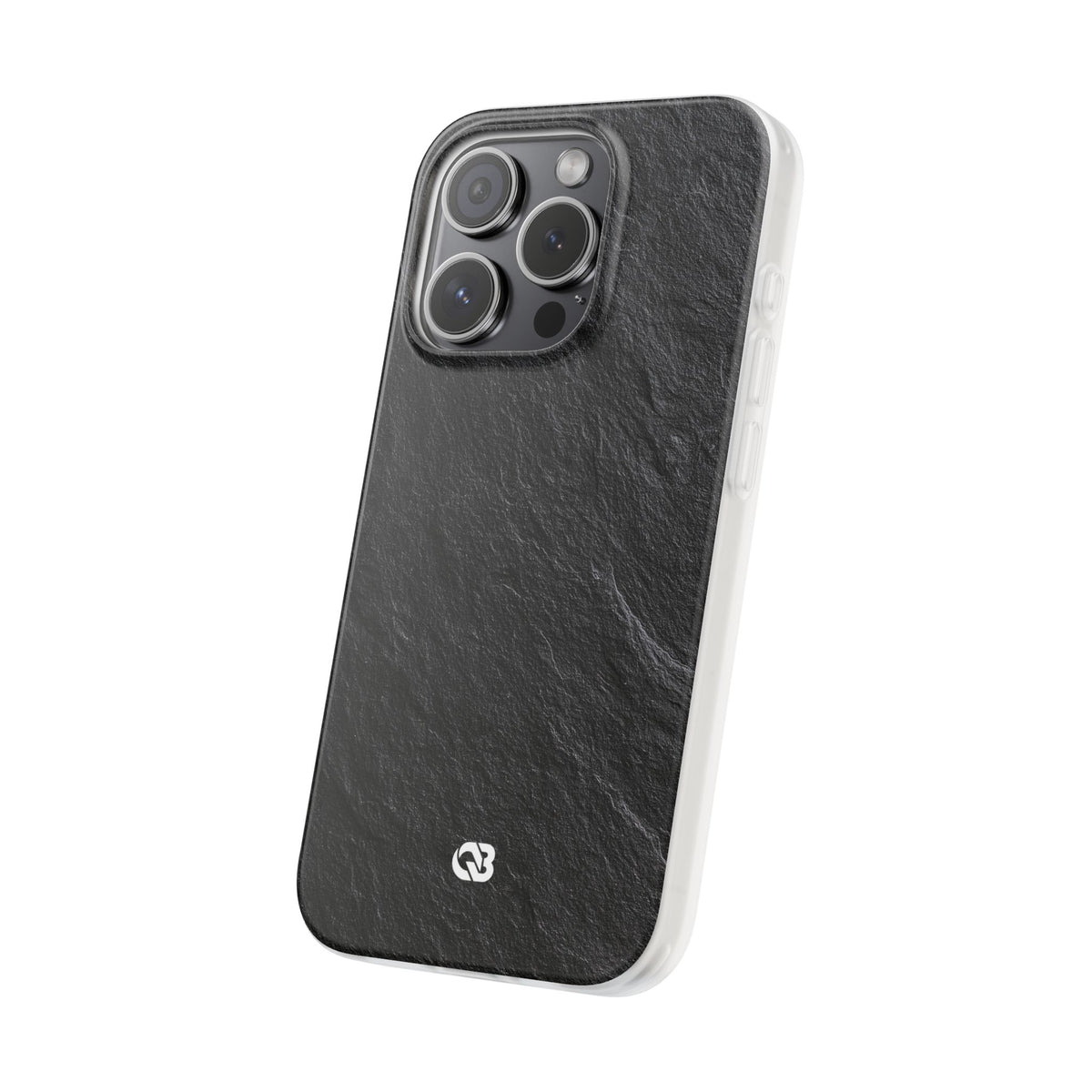 Black Lite Phone Case for iPhone - Raw Obsidian Slate