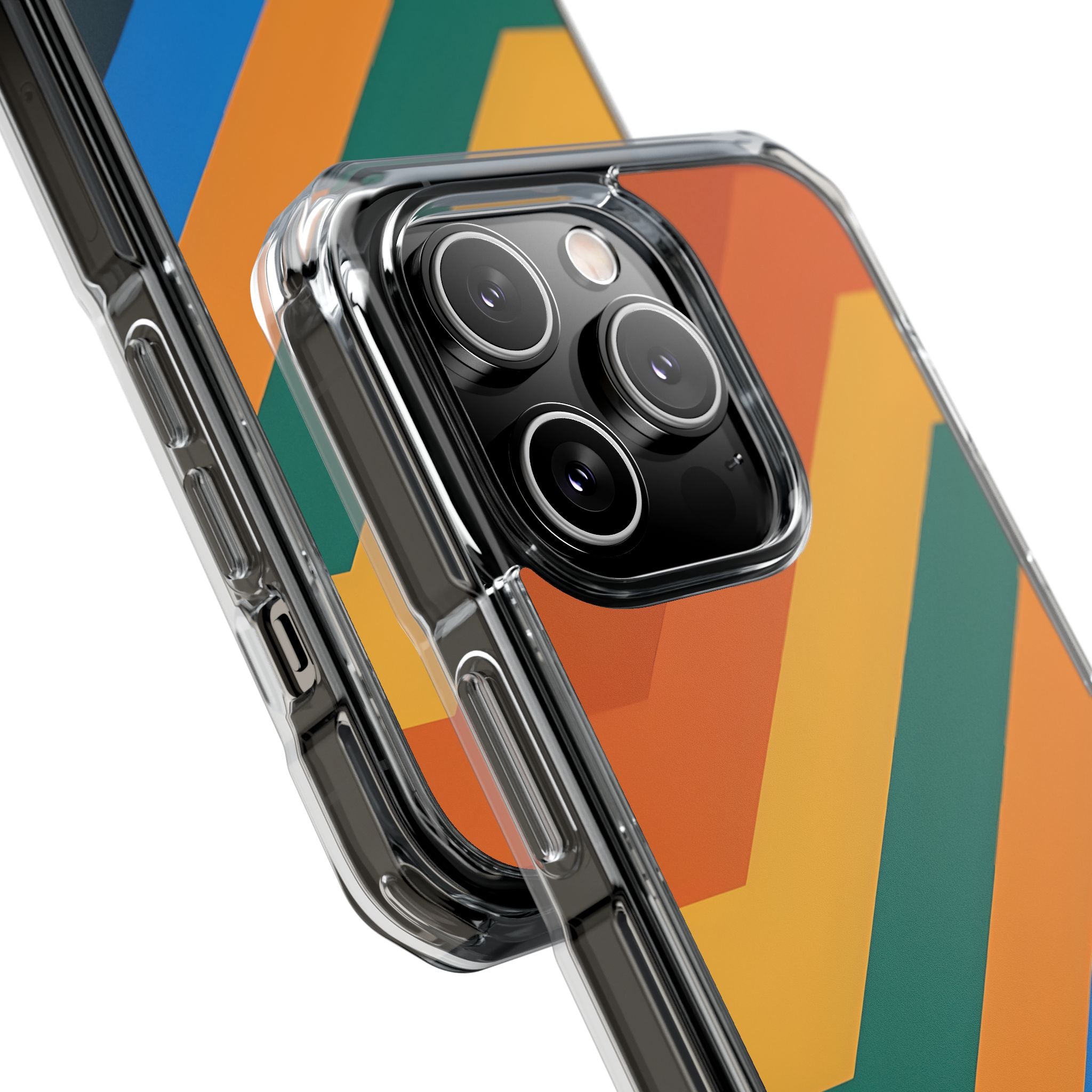 Retro Ridge Lines · Impact Custodia per iPhone · Magsafe