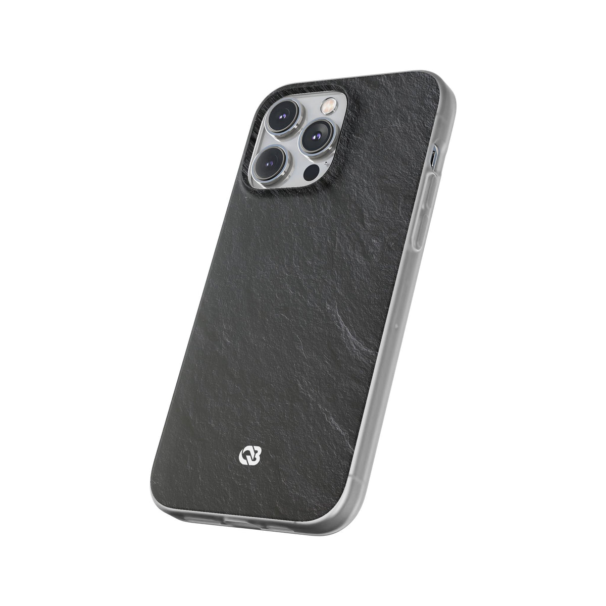Black Lite Phone Case for iPhone - Raw Obsidian Slate
