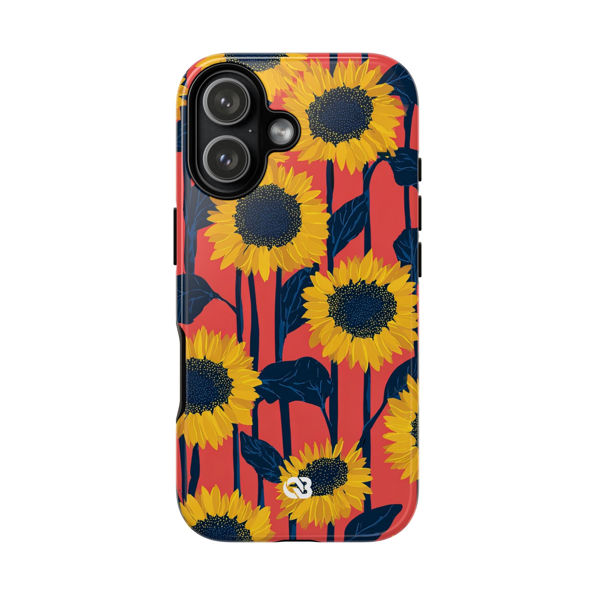 Solar Navy Bloom · Tough Phone Case for iPhone
