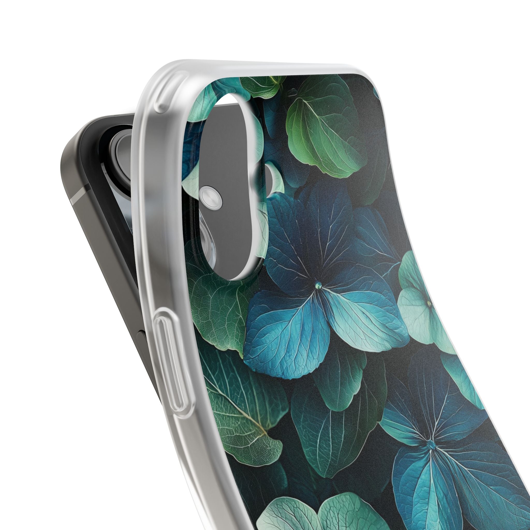 Peach Blossom Cluster iPhone 16 Plus Skal - Mjukt