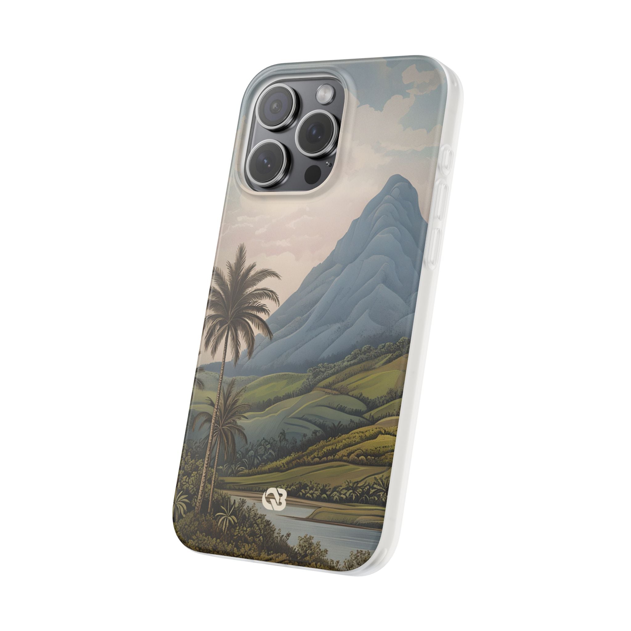 Azure Mountain Vista · Soft Custodia per iPhone