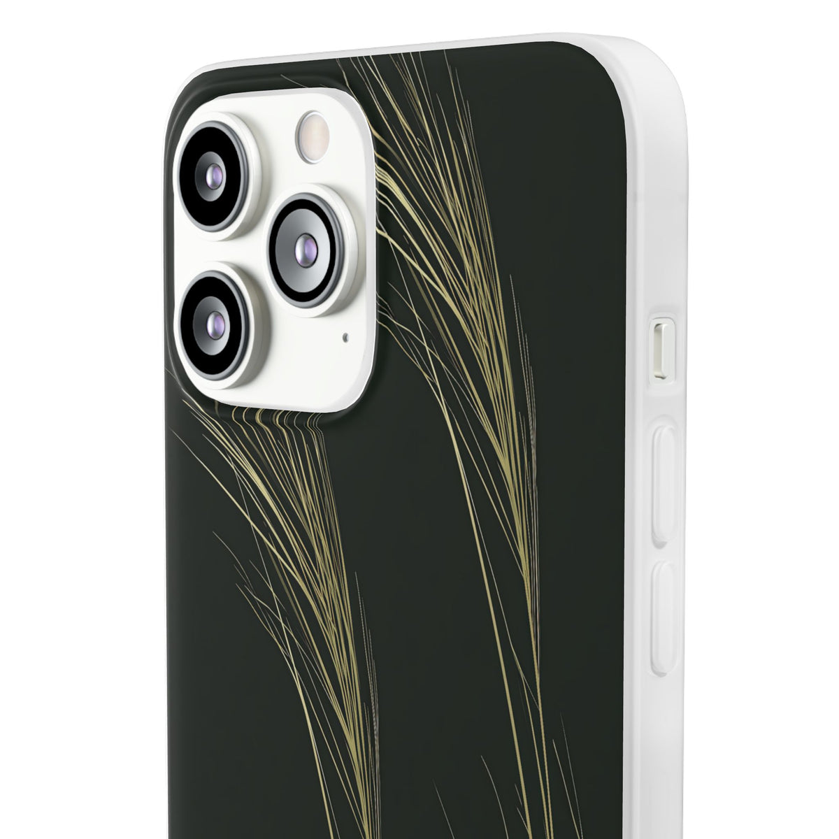 Golden Whispering Reeds · Lite Phone Case for iPhone · Green