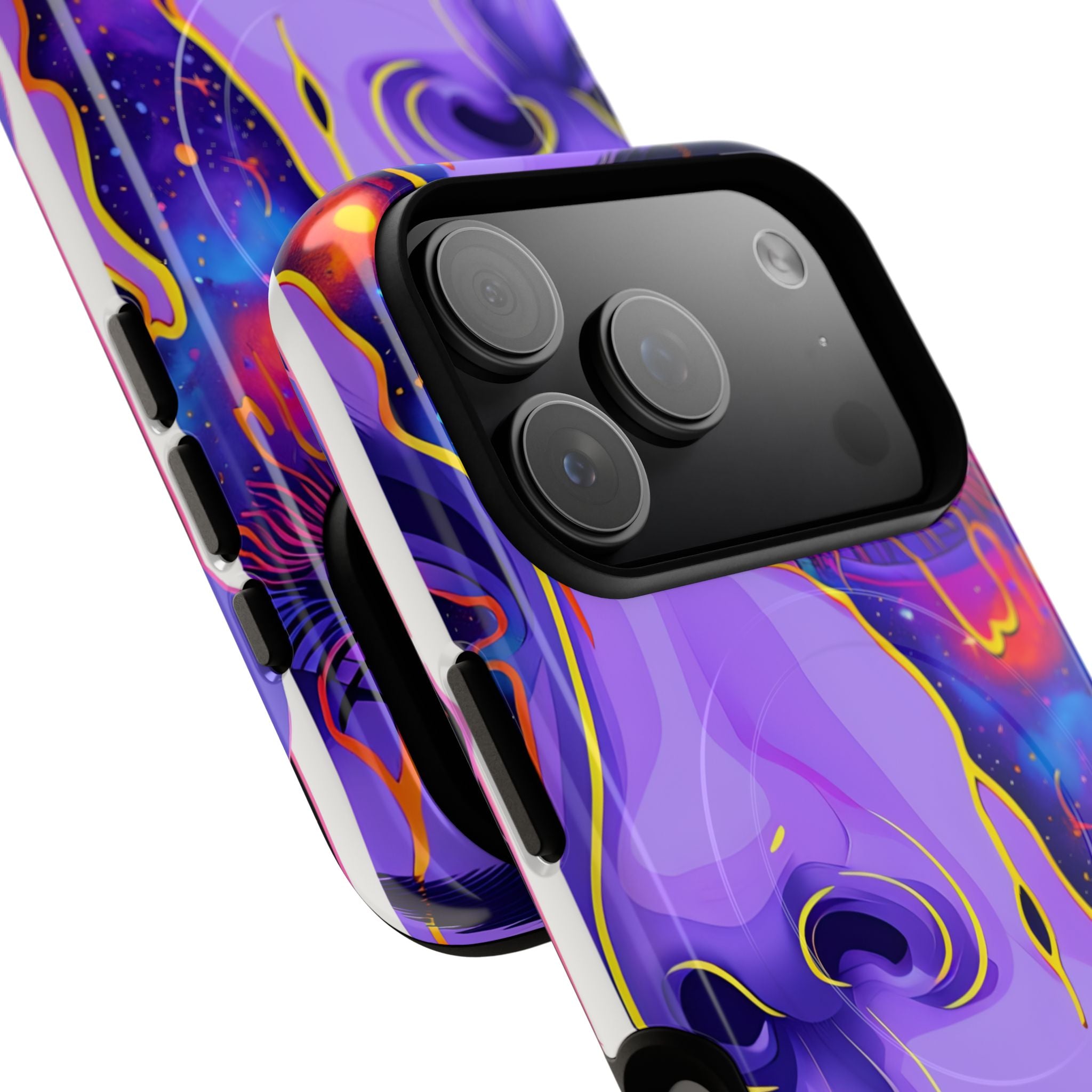 Violet Cosmic Gaze · Tough+ Custodia per iPhone · Magsafe