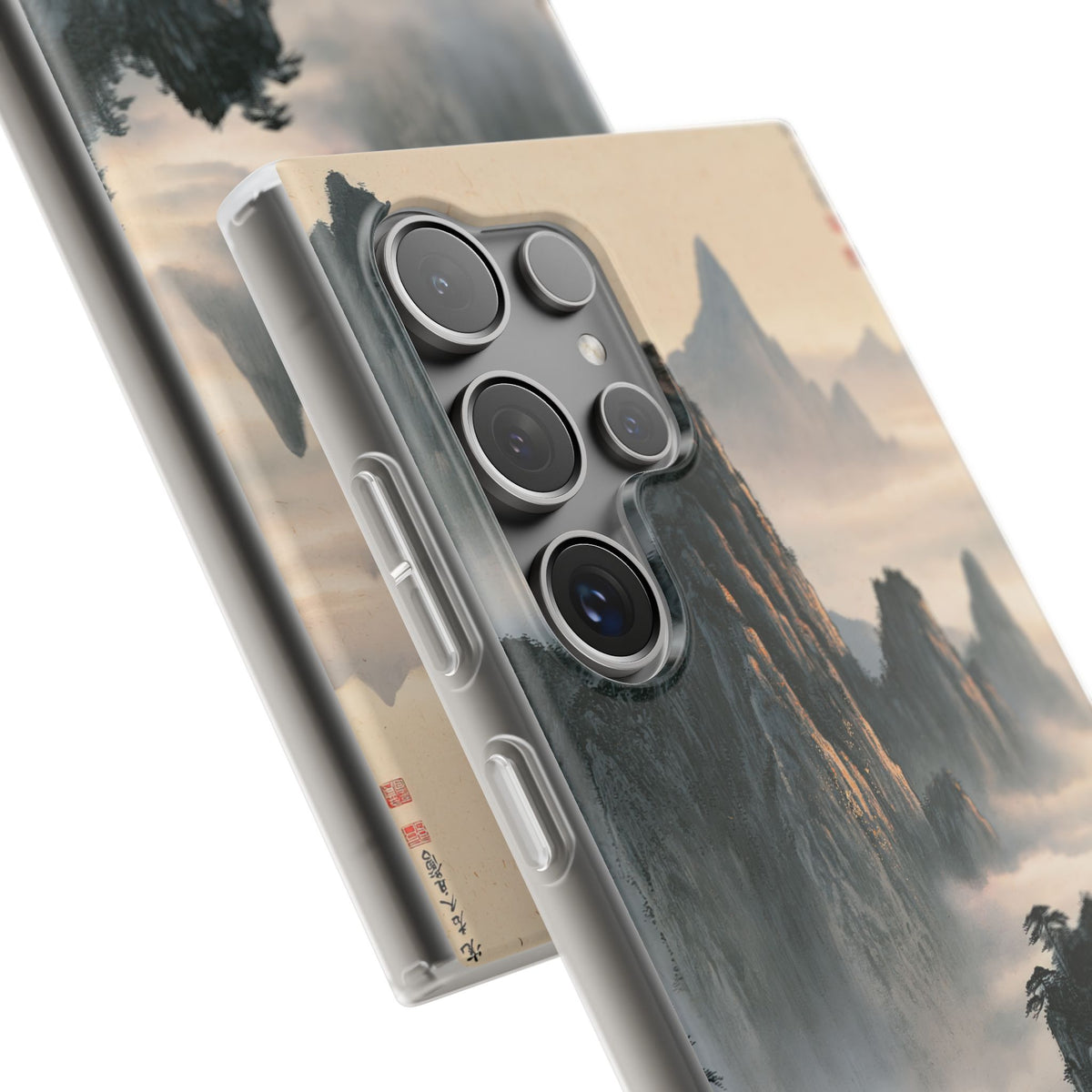 Sacred Mountain Mist · Lite Phone Case for Samsung · Beige