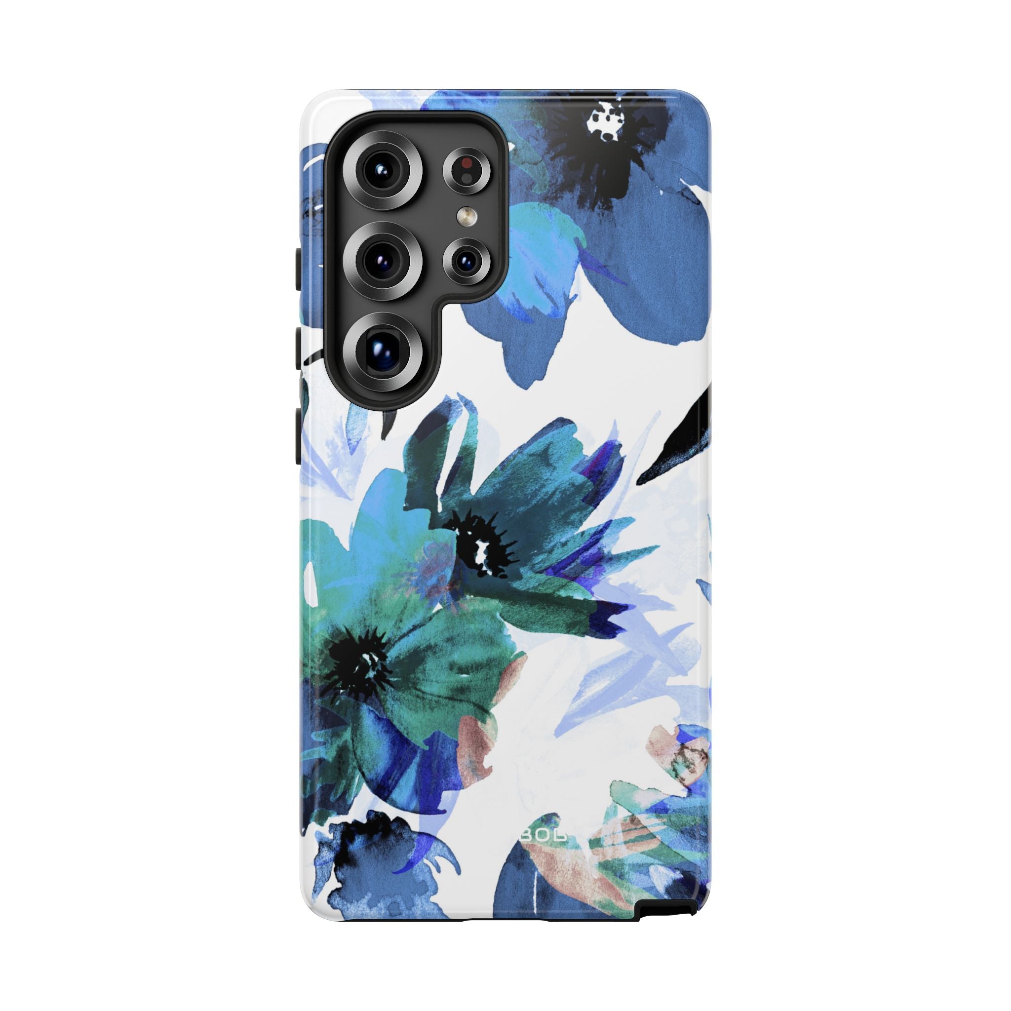 Blue Blossom Radiance Samsung S25 Ultra Case - Tough