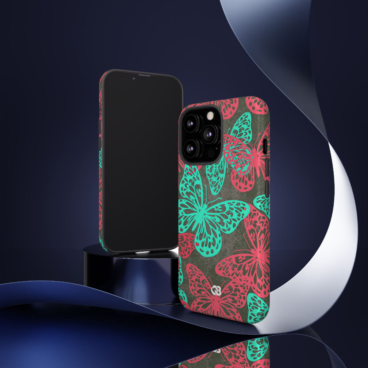 Electric Papillon · Tough Phone Case for iPhone · Pink