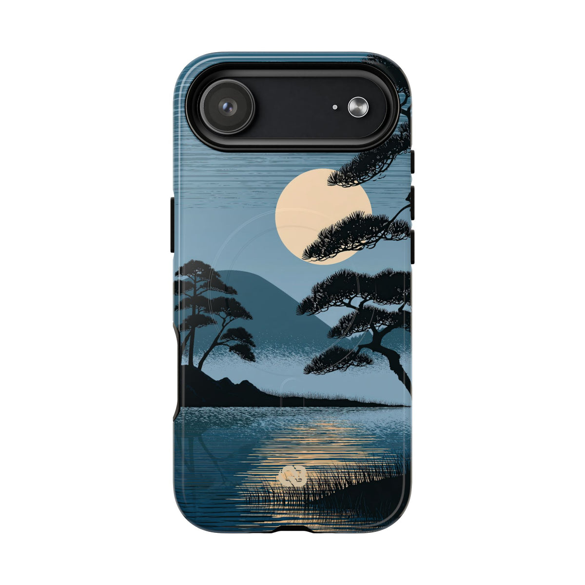 Blue Tough 2.0 Magsafe Phone Case for iPhone - Midnight Kyoto Pine