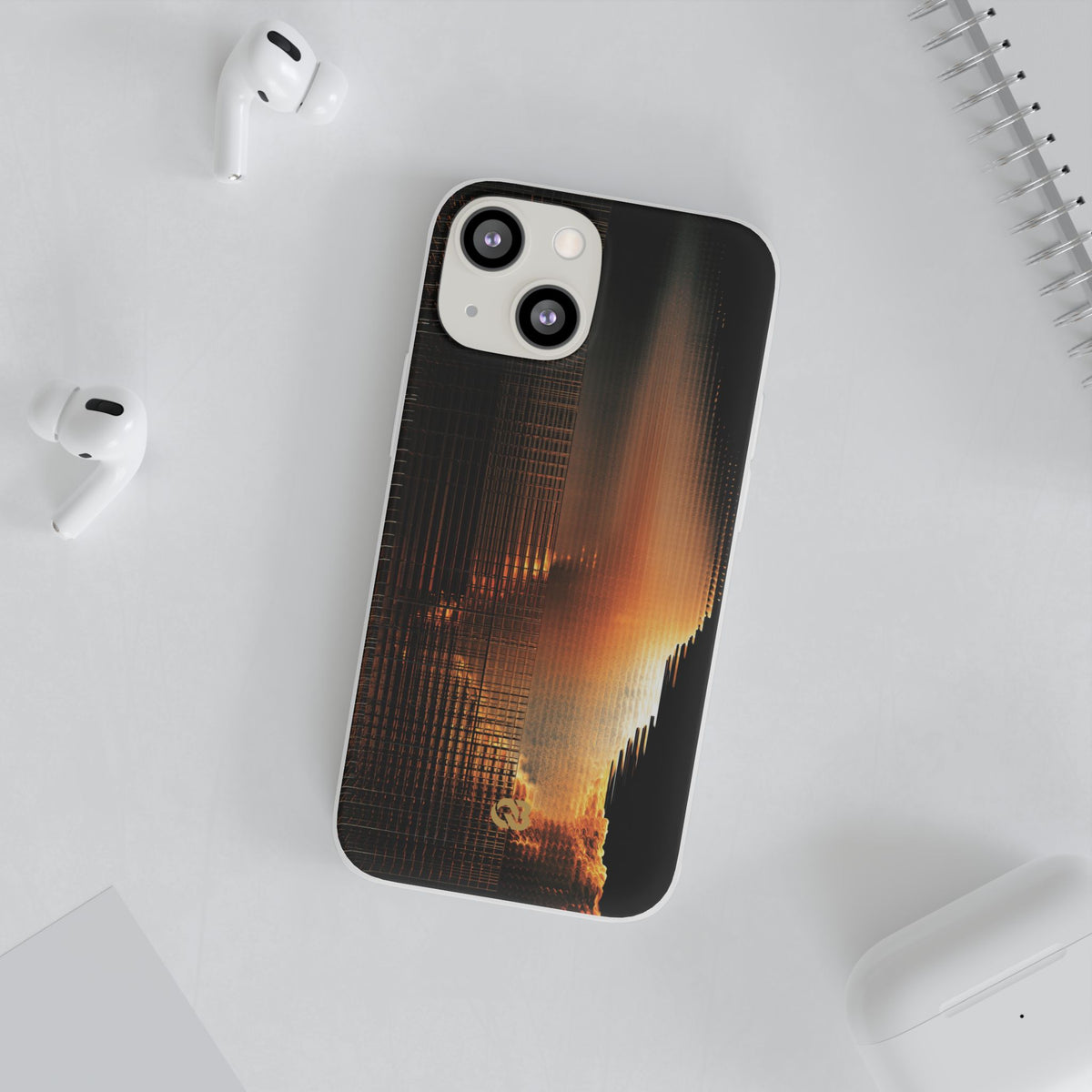 Luminous Grid · Lite Phone Case for iPhone · Black