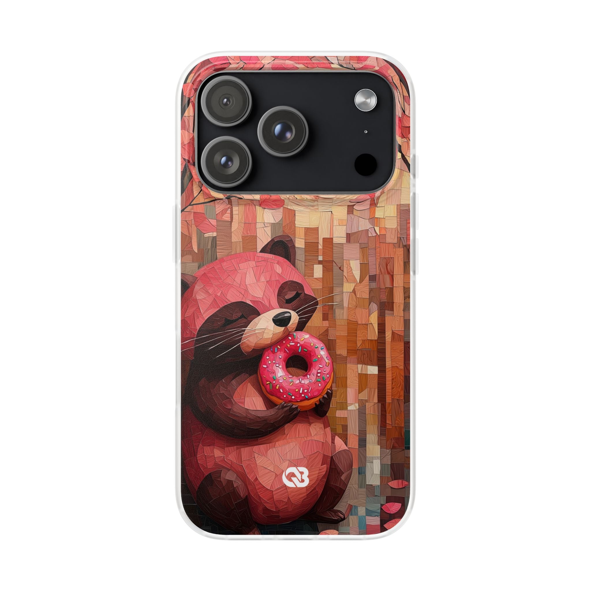 Crimson Donut Bandit · Soft Custodia per iPhone