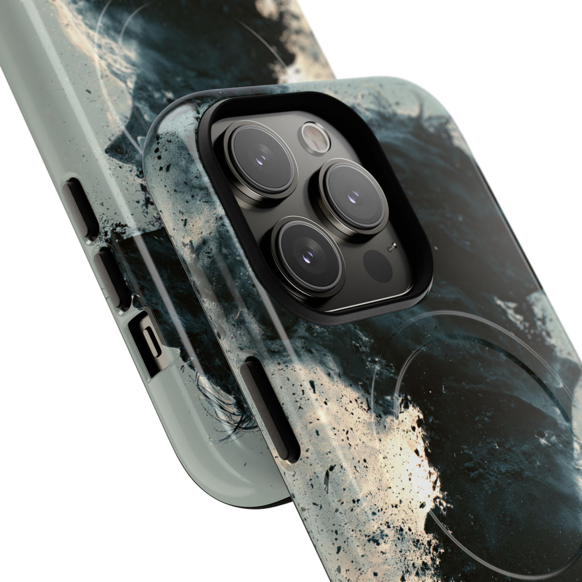 Ashen Dissolution · Tough 2.0 Magnetic Phone Case for iPhone · Black