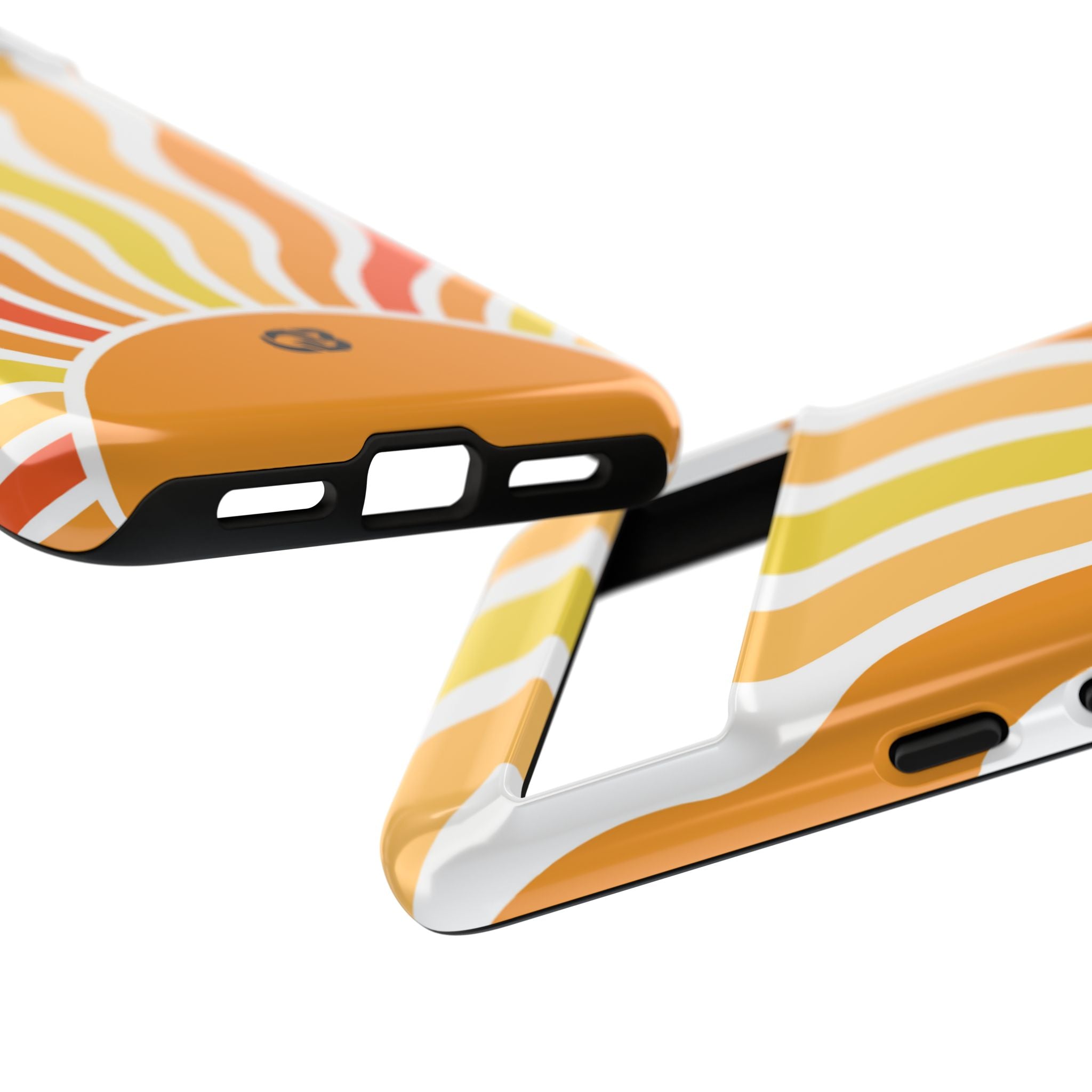 Amber Solar Waves · Tough Phone Case for Google Pixel