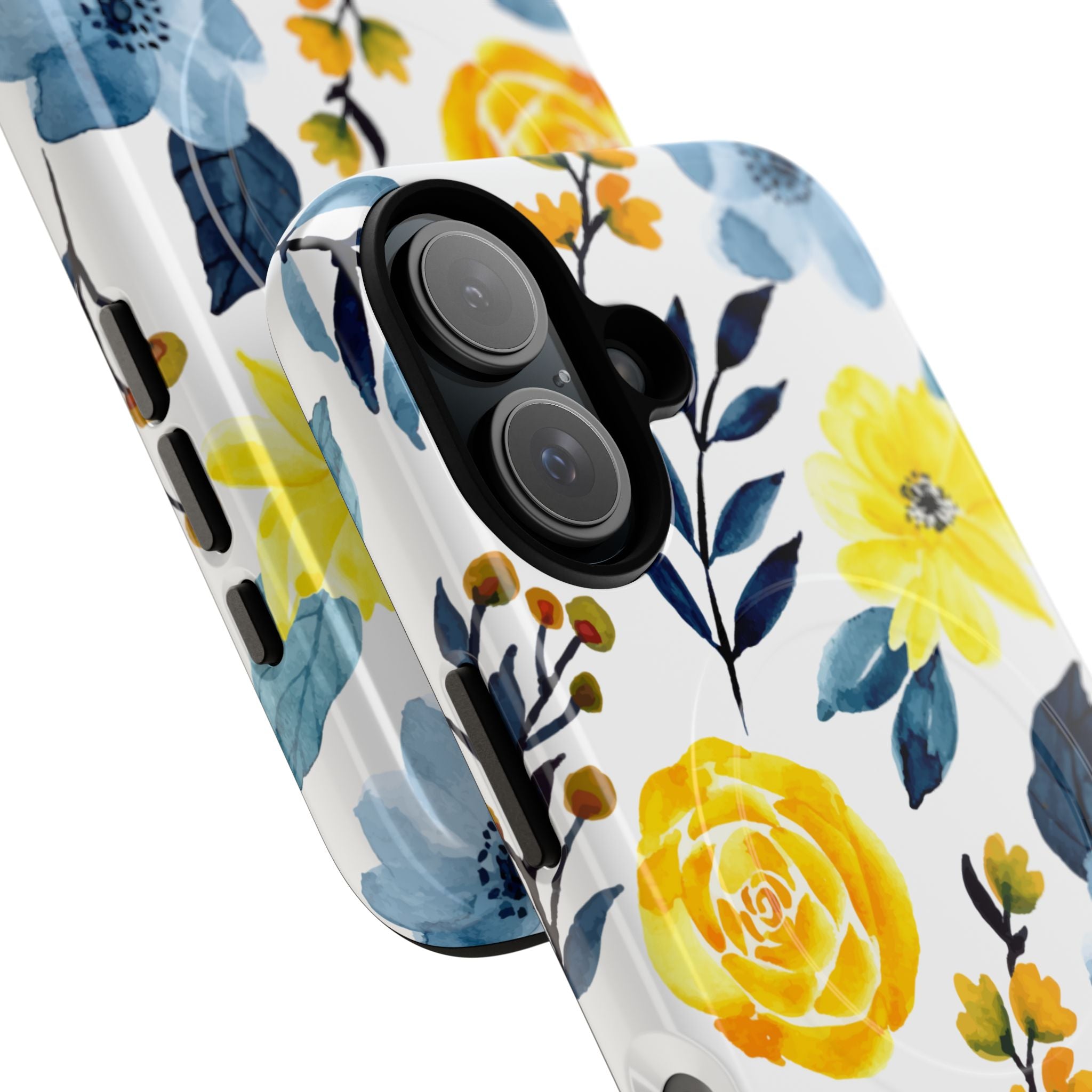 Golden Bloom iPhone 16 Case - Tough+