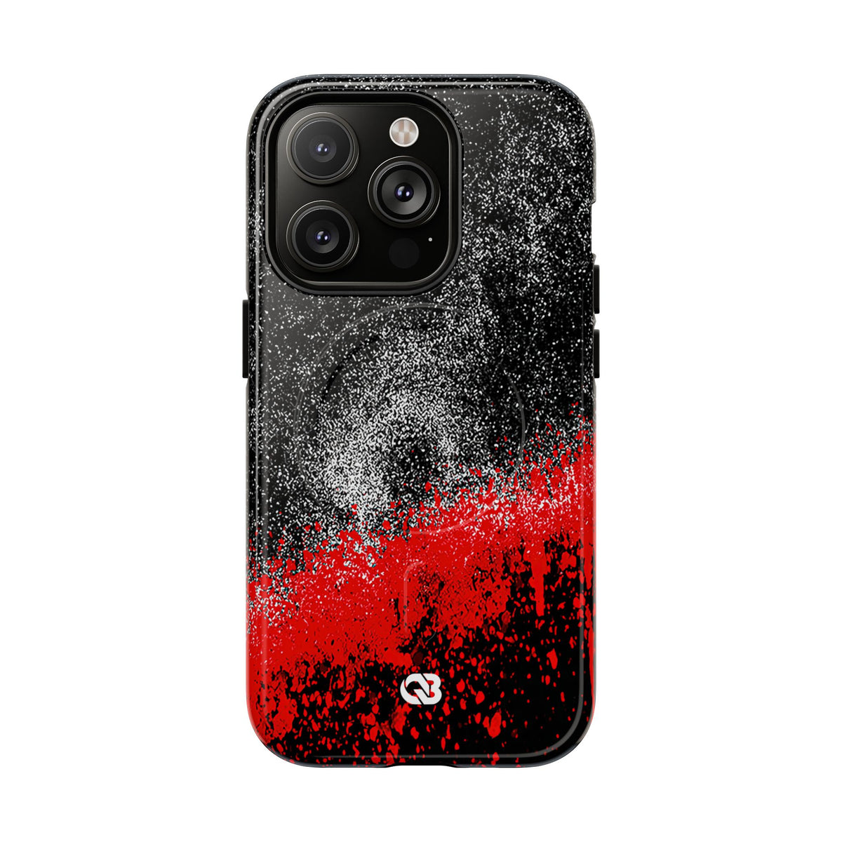 Crimson Noir Drip · Tough 2.0 Magnetic Phone Case for iPhone · Black