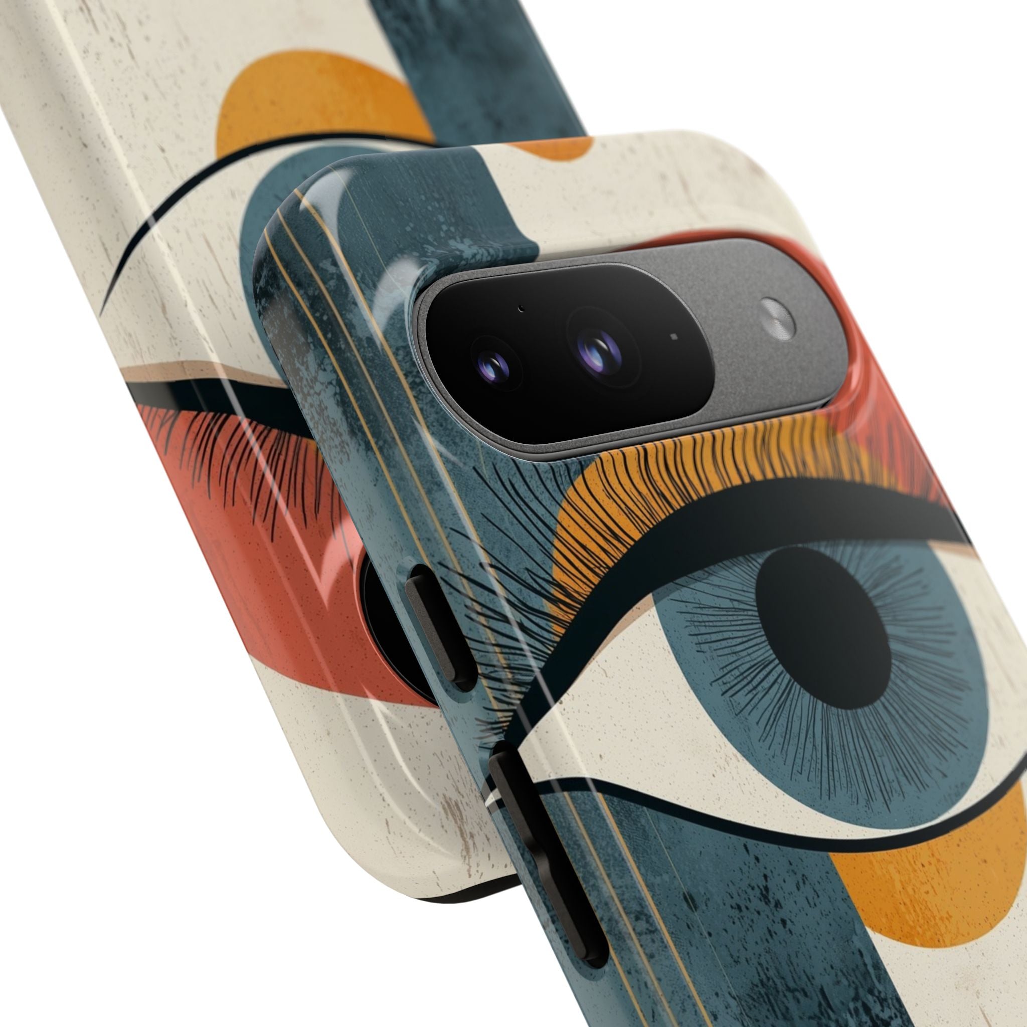 Distressed Azure Ocular · Tough Phone Case for Google Pixel