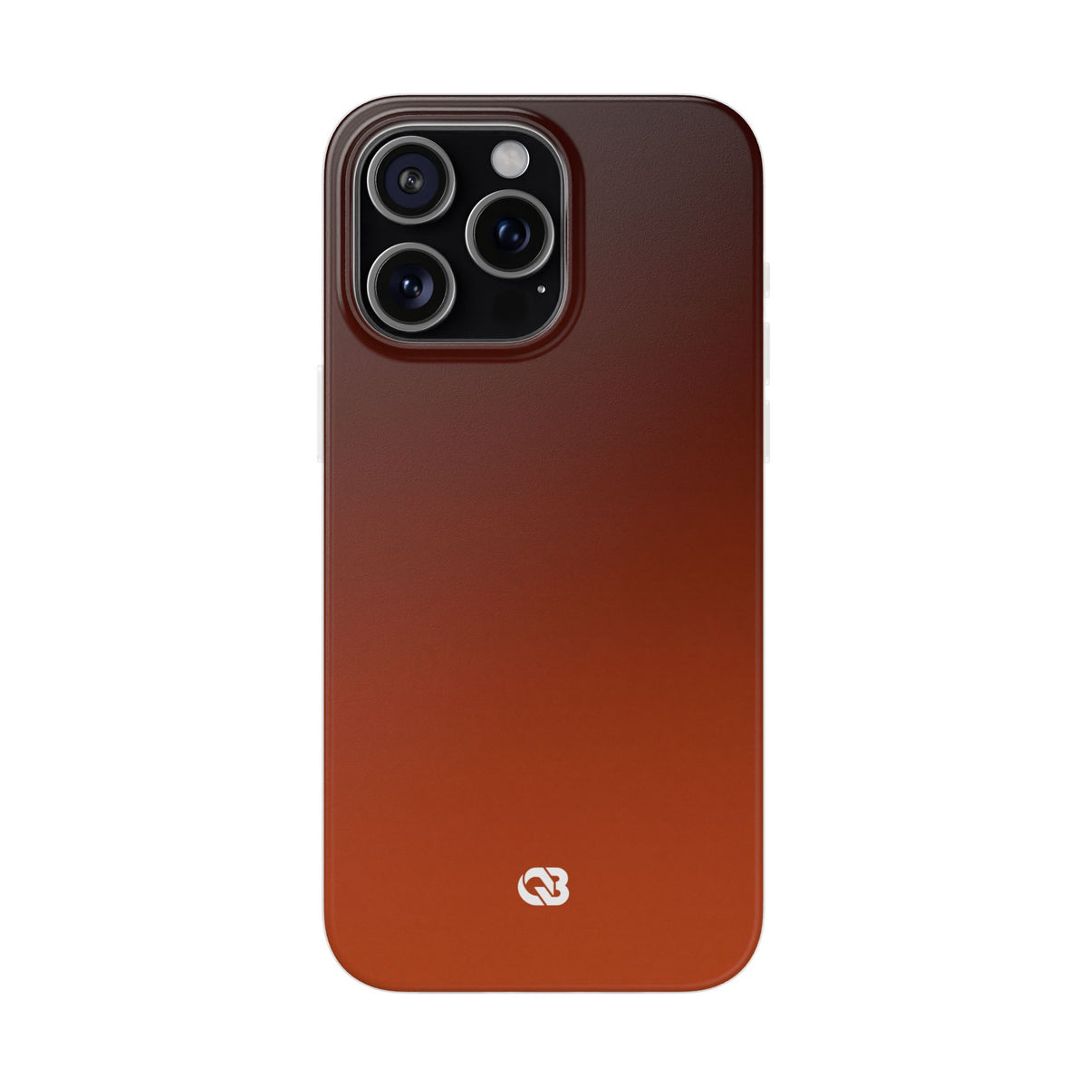 Burnt Amber Spectrum · Lite Phone Case for iPhone · Orange