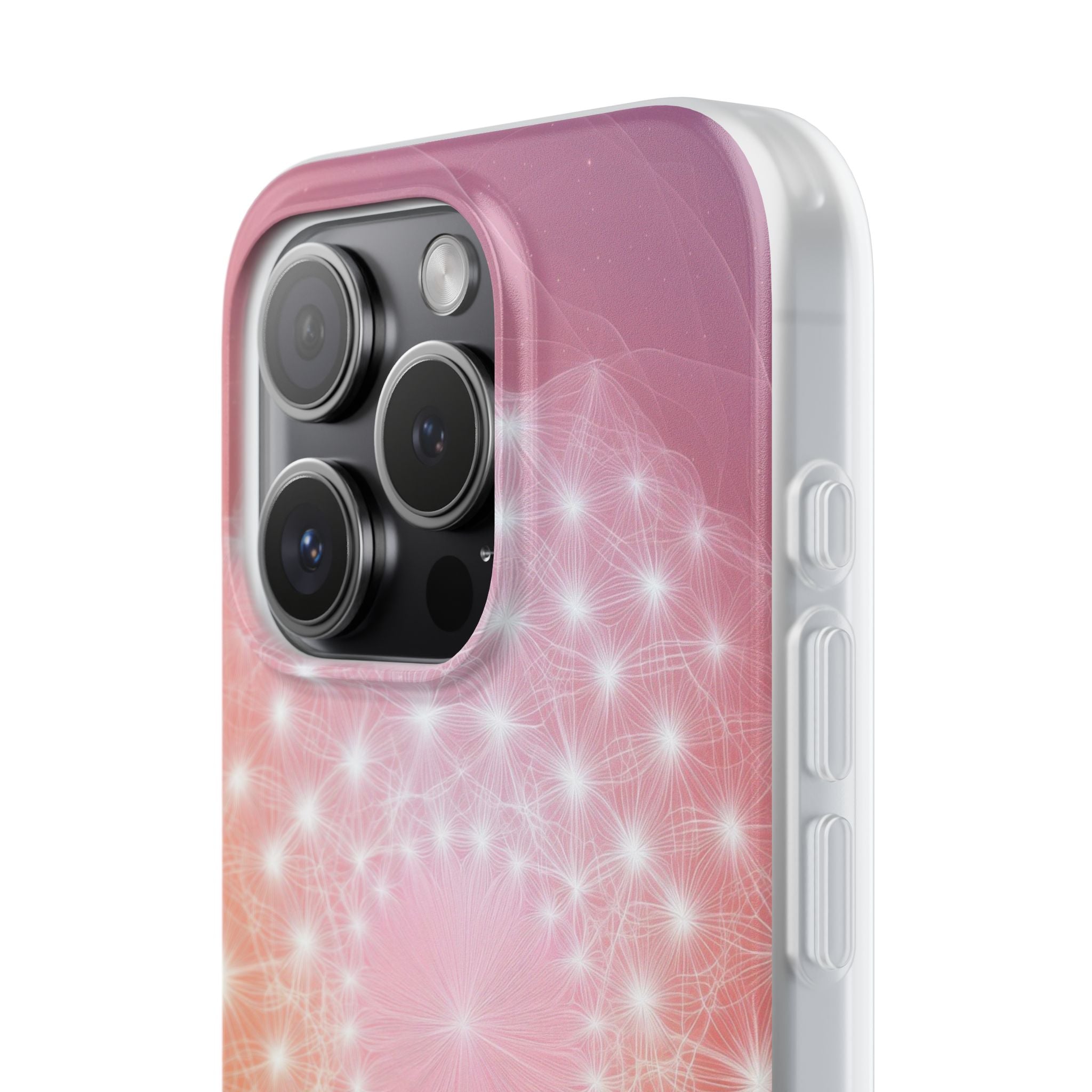 Radiant Stardust Mandala · Soft Phone Case for iPhone