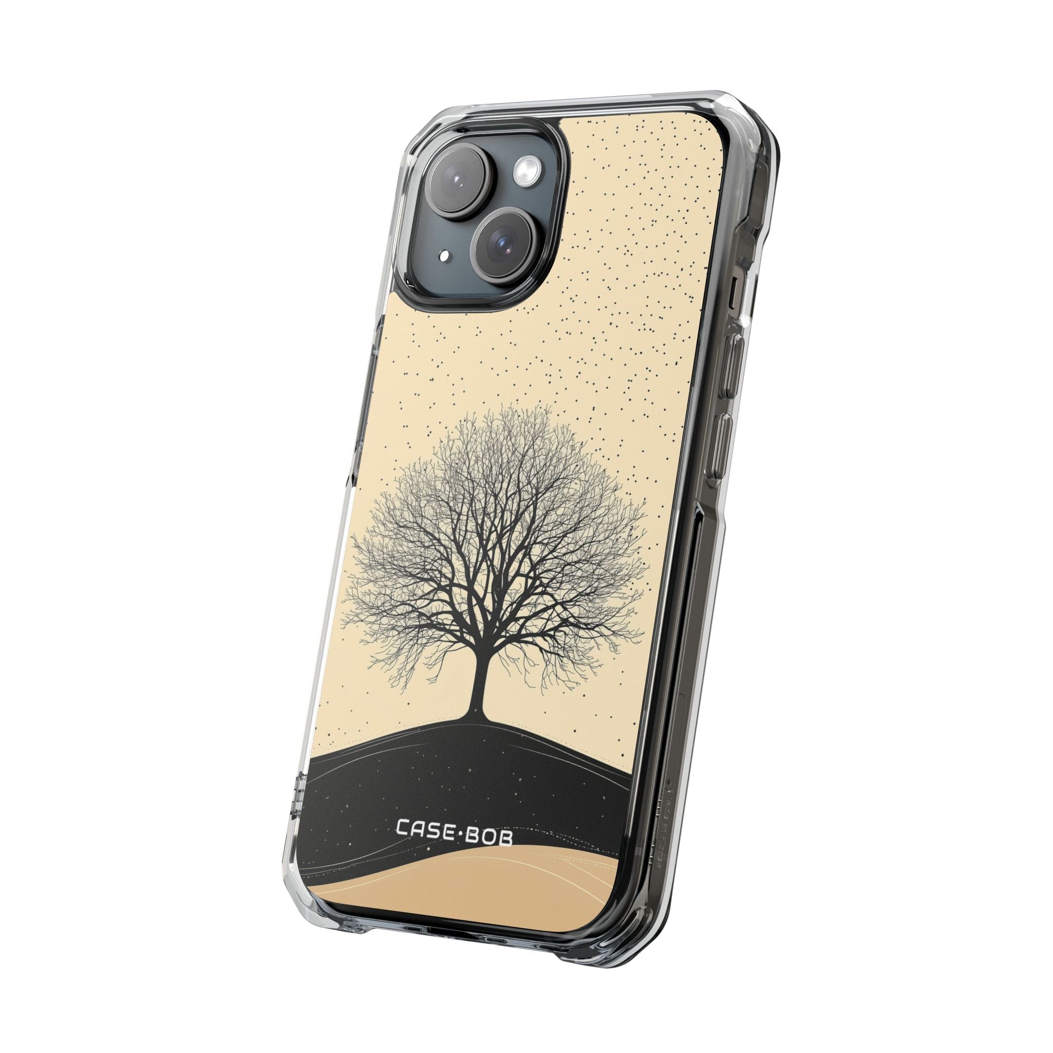 Black Branch Silhouette iPhone 15 Case - Impact