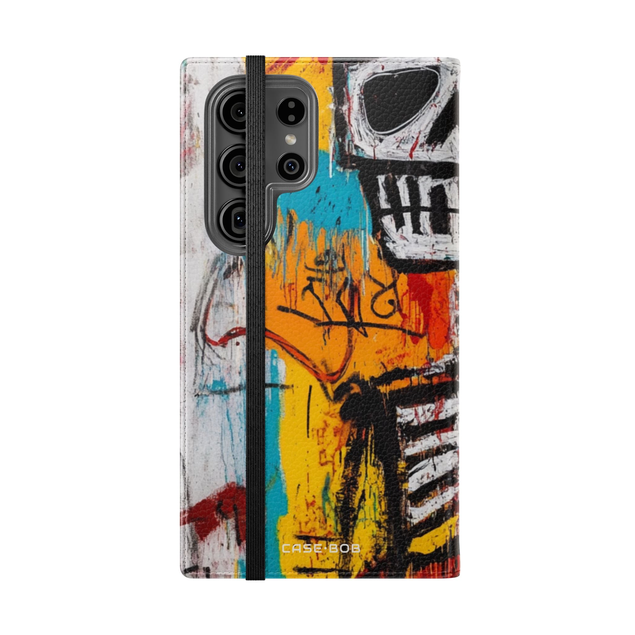 Neon Skull Chaos - Samsung S23 Ultra Case - Wallet