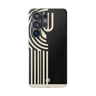Beige Lite Phone Case for Samsung - Monolith Ivory Signal