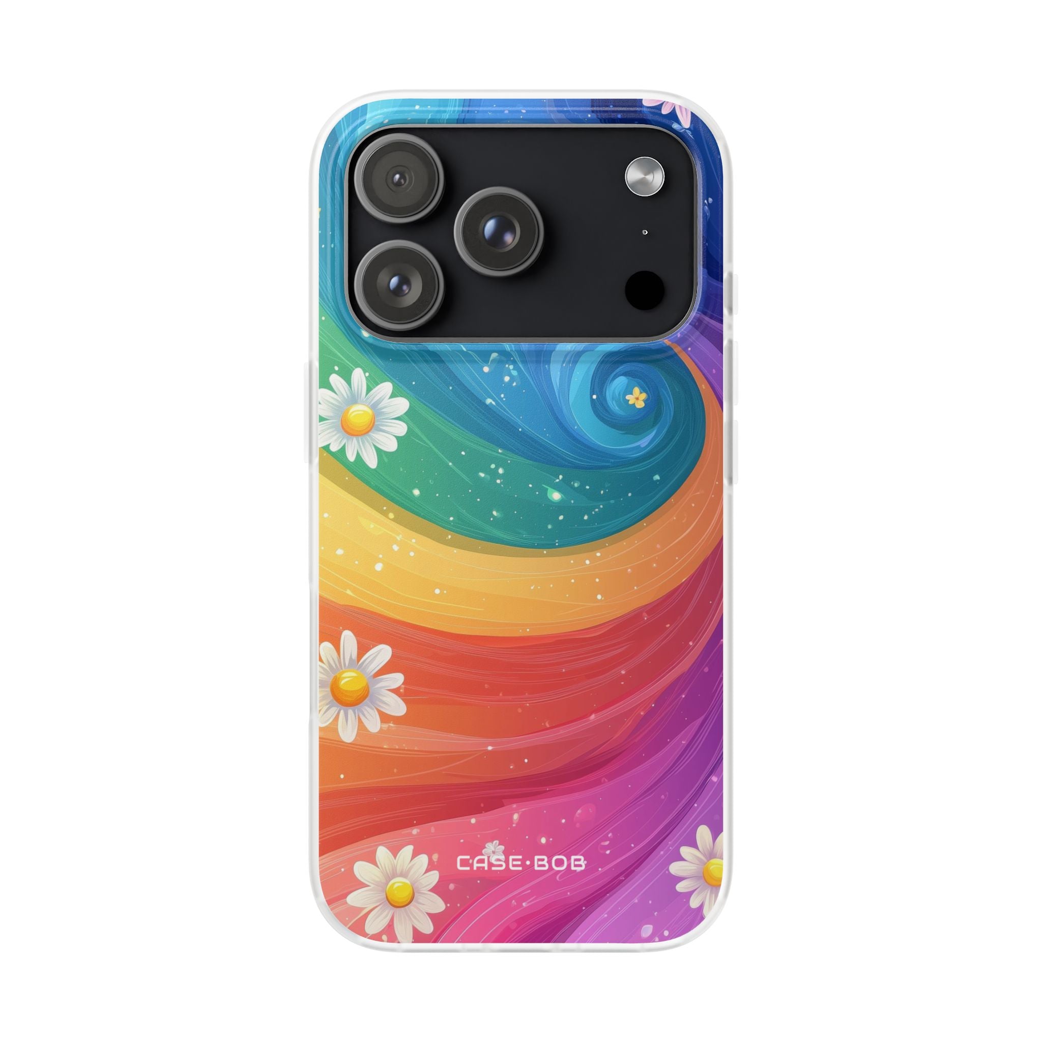 Vortex Bloom iPhone 17 Pro Case - Soft - CASE•BOB