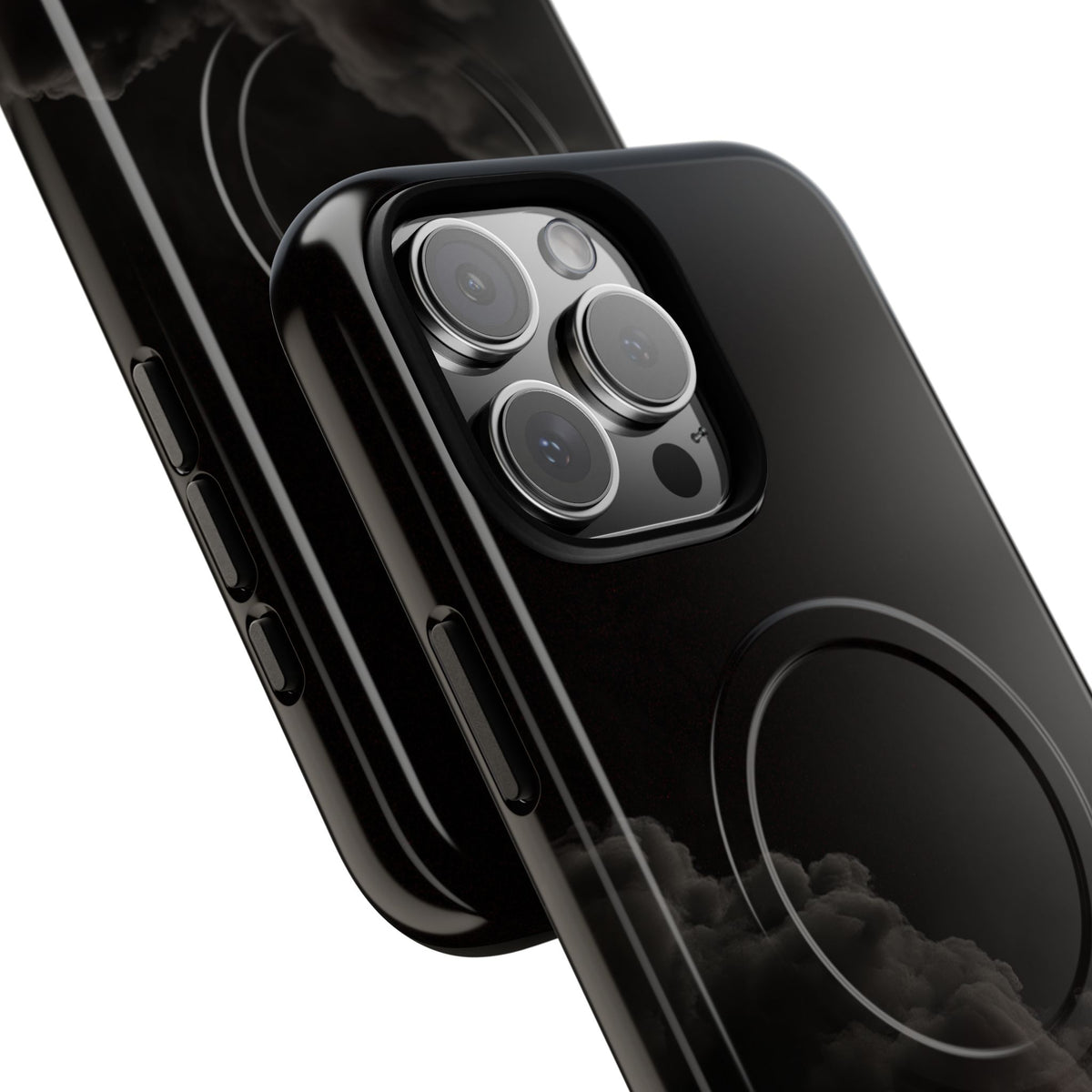 Crimson Fog Void · Tough 2.0 Magnetic Phone Case for iPhone · Black