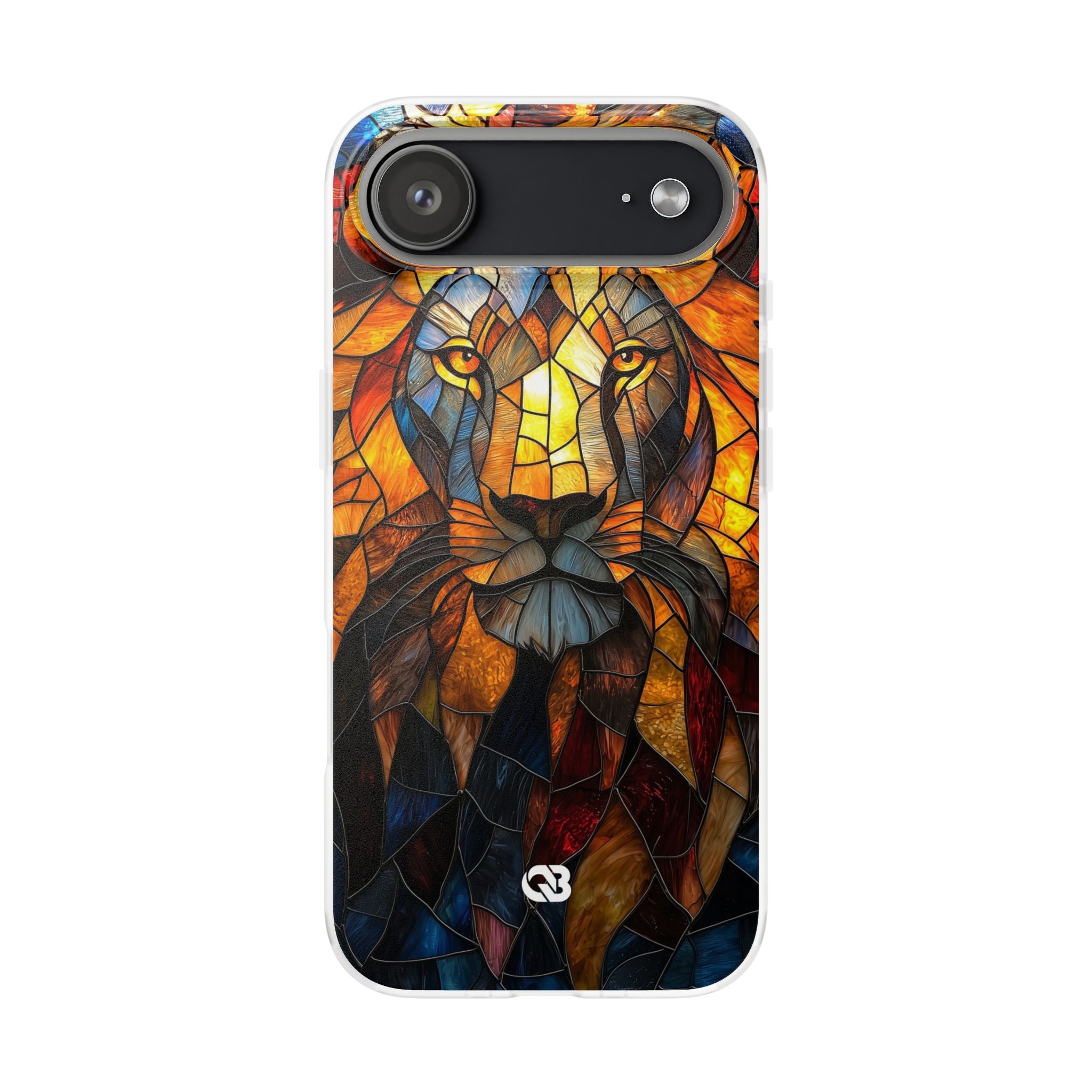Amber Glass Lion · Soft Phone Case for iPhone