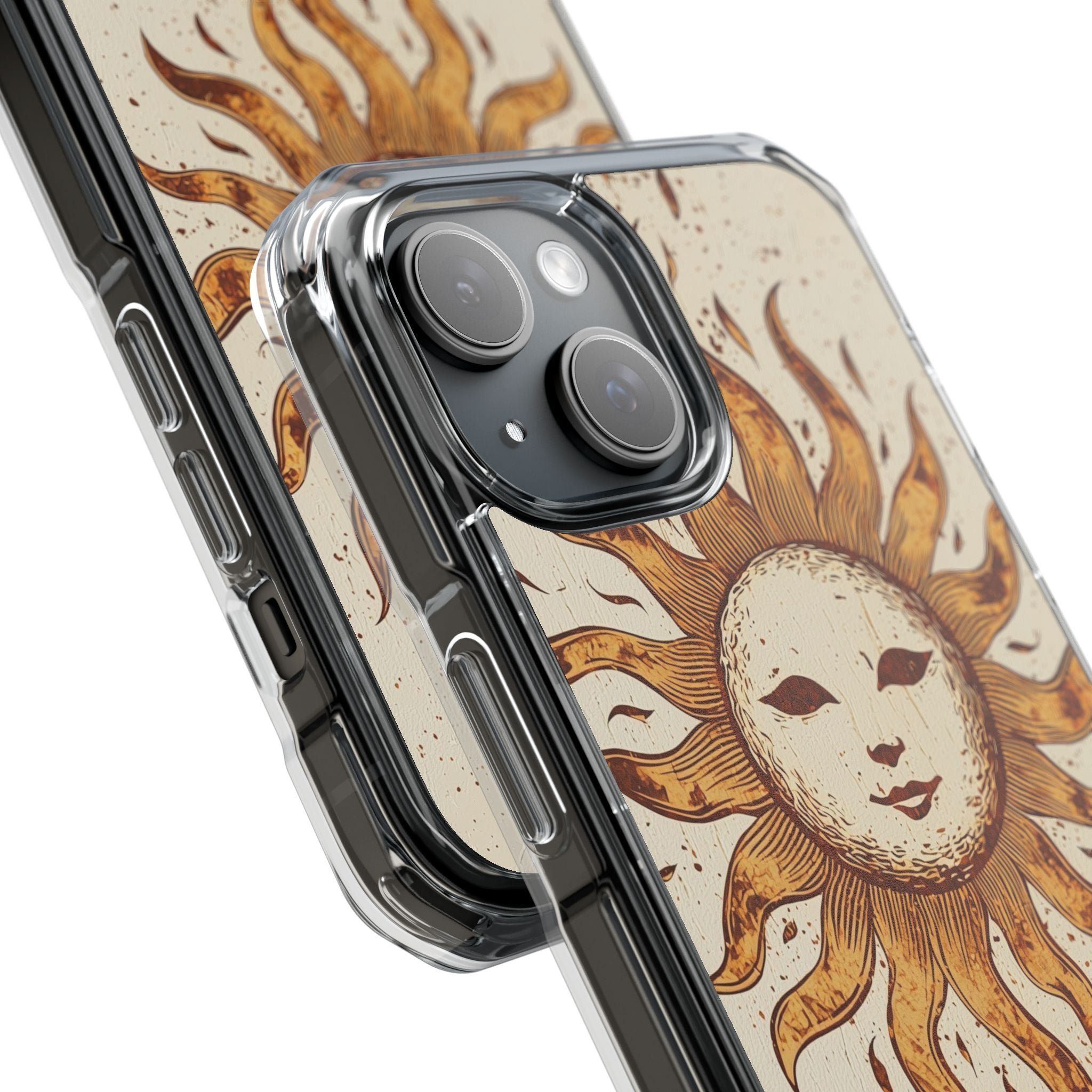 Rustic Solar Mask · Impact Phone Case for iPhone · Magsafe