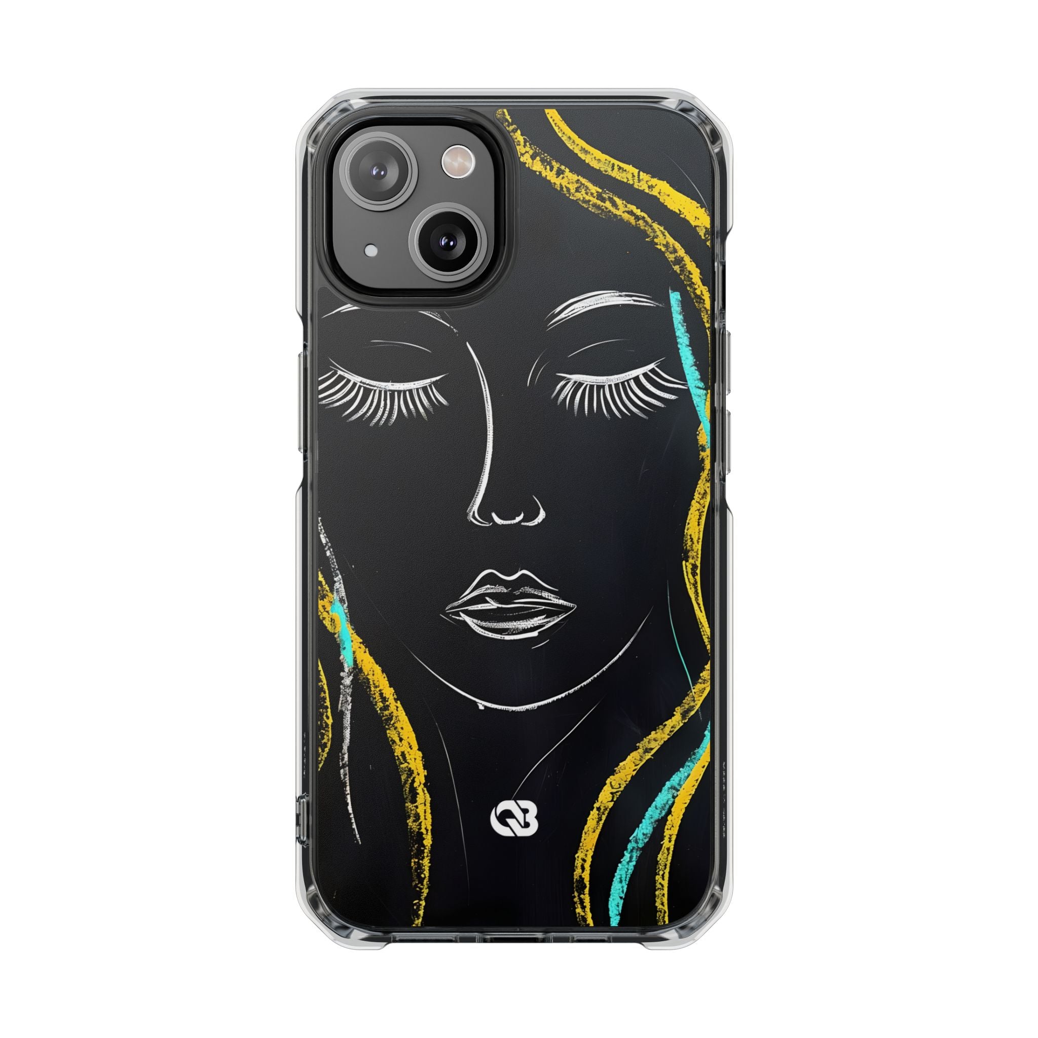 Obsidian Chalk Portrait · Impact Phone Case for iPhone · Magsafe