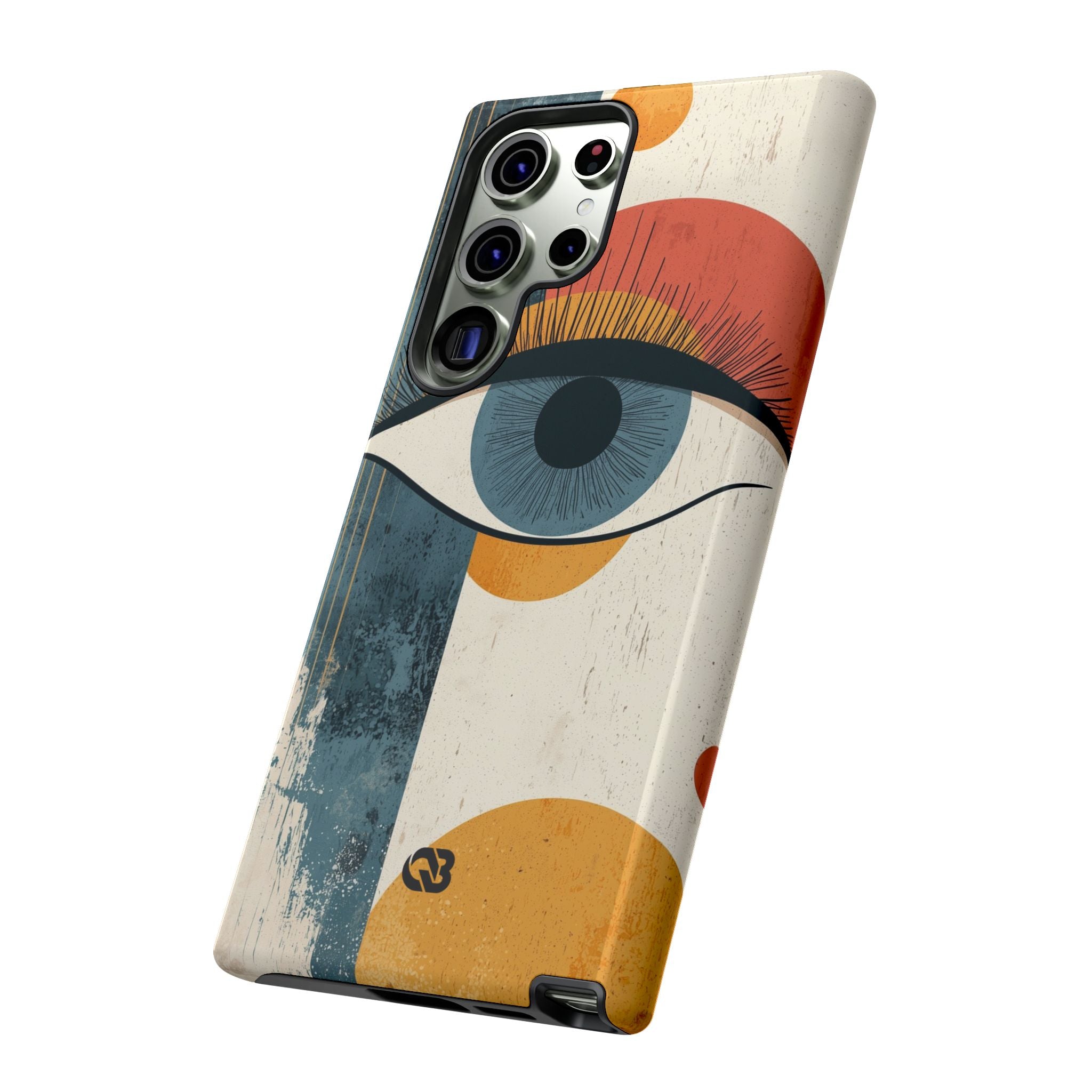 Distressed Azure Ocular · Tough Handyhülle für Samsung