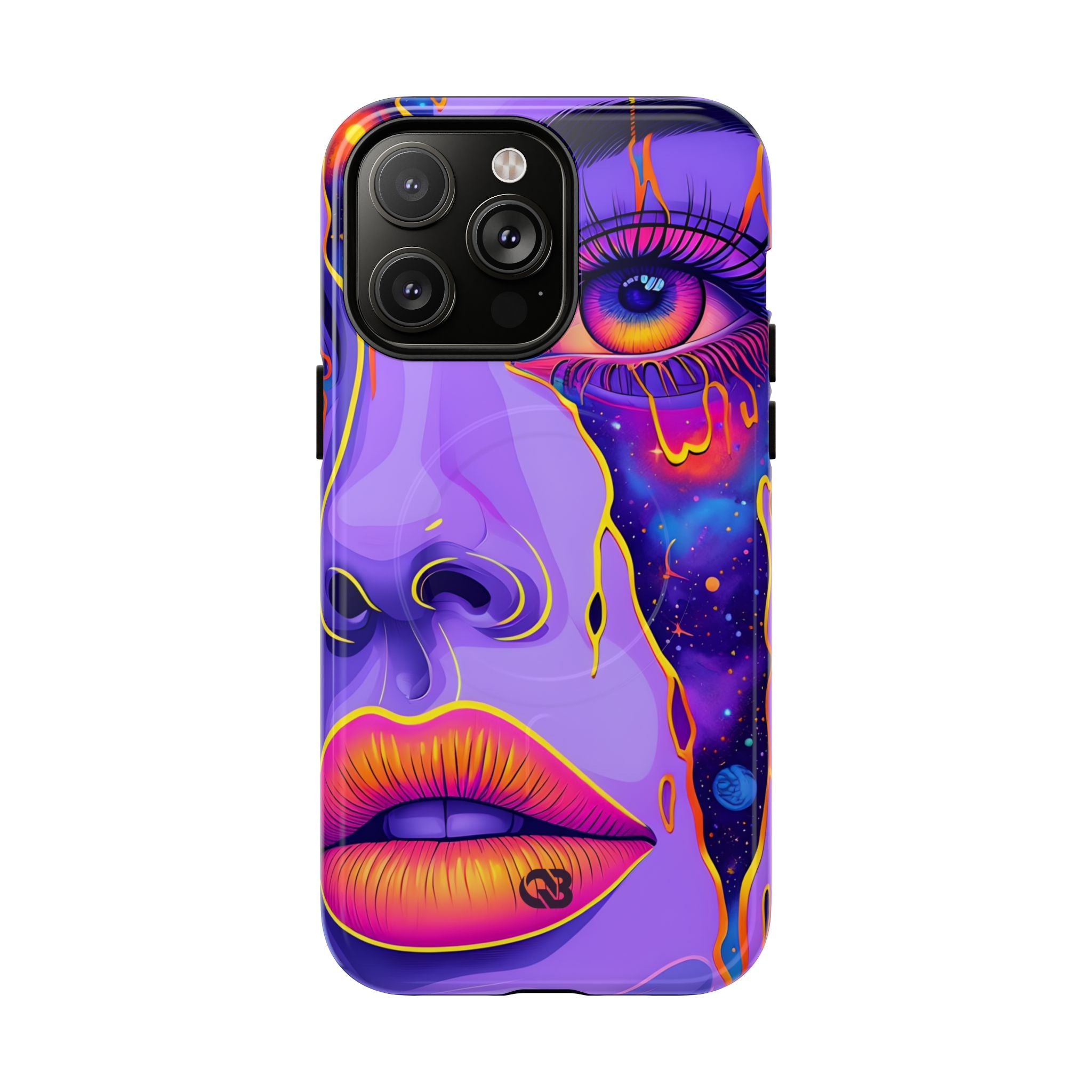 Violet Cosmic Gaze · Tough+ Custodia per iPhone · Magsafe