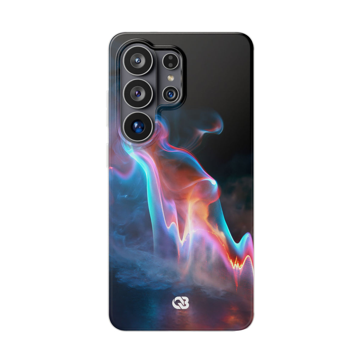 Neon Waveform · Lite Phone Case for Samsung · Black