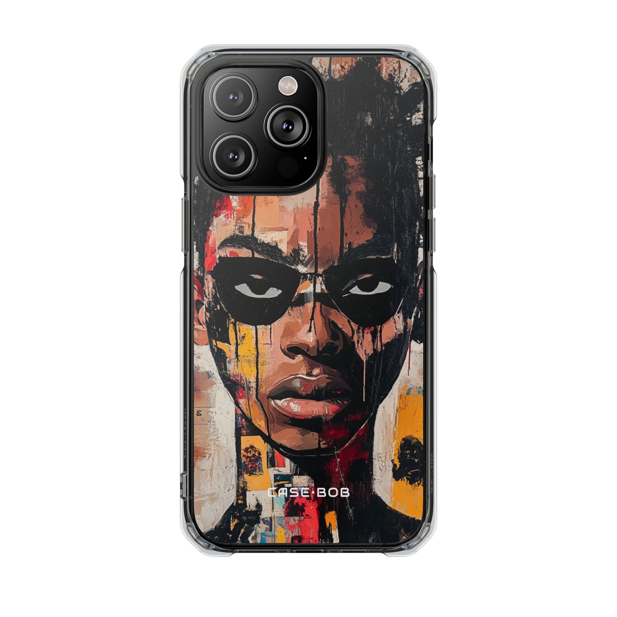 Masked Portrait Drips iPhone 14 Pro Max Case - Impact